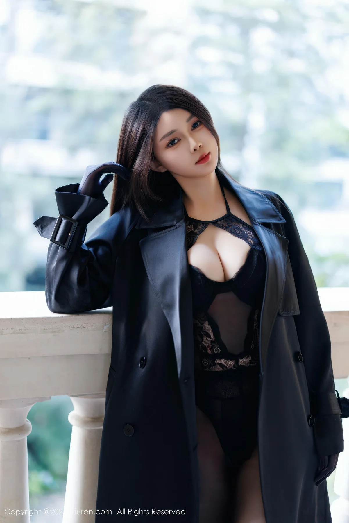 XiuRen 秀人 No.11114 凯竹法师 黑色情趣内衣 - 10