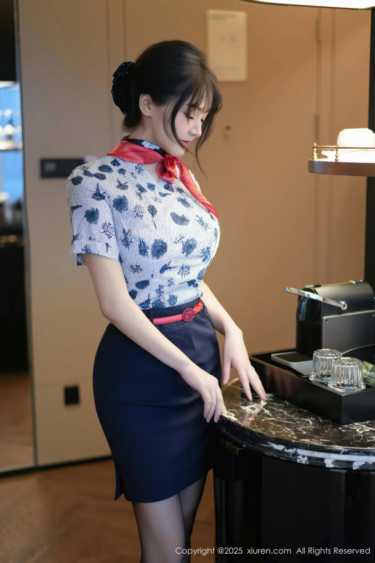 XiuRen 秀人 No.11115 沈南汐RuRu 空姐制服诱惑 - 4