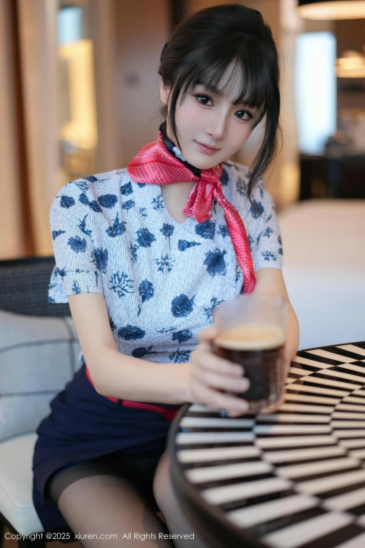 XiuRen 秀人 No.11115 沈南汐RuRu 空姐制服诱惑 - 1