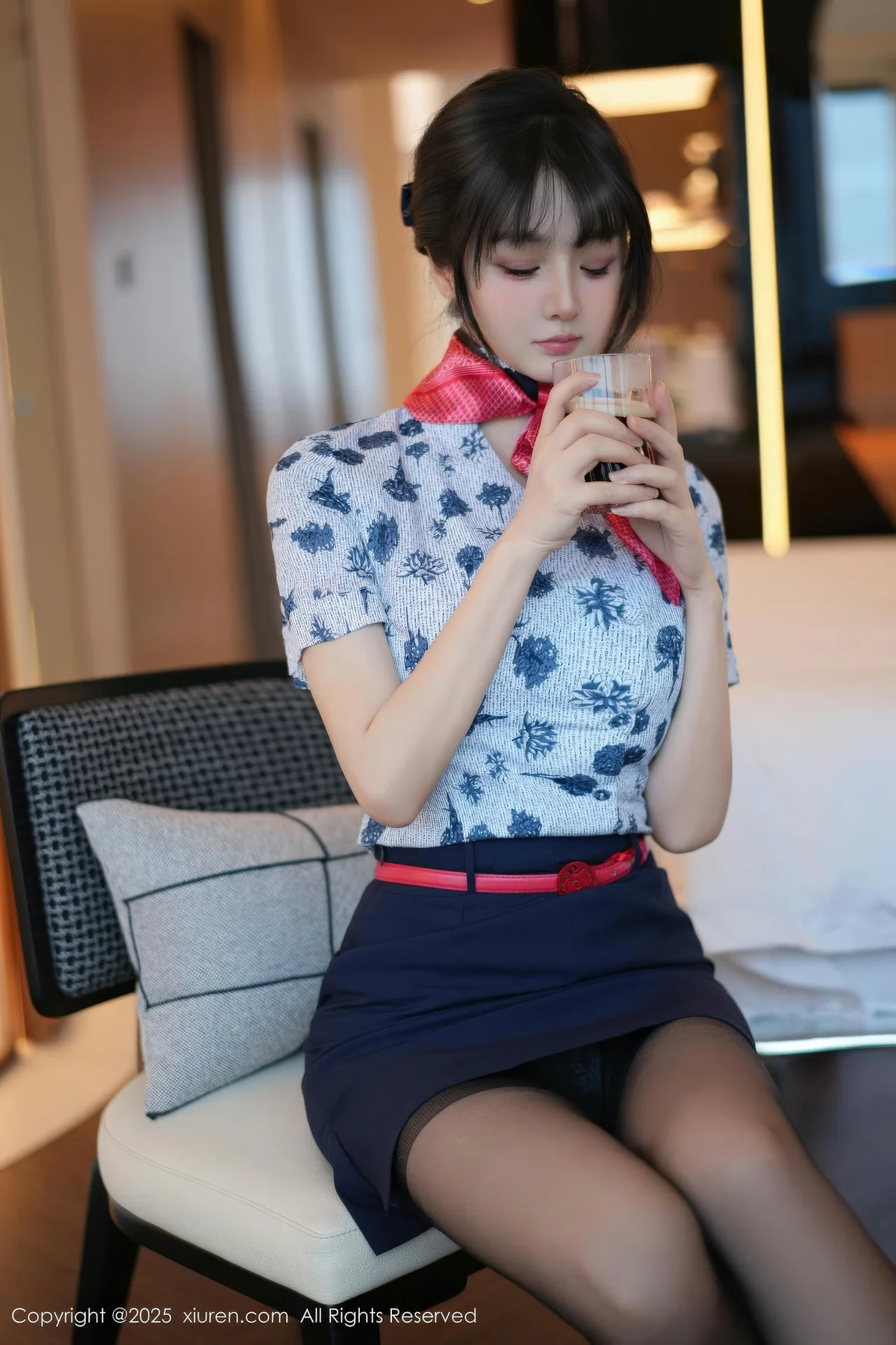 XiuRen 秀人 No.11115 沈南汐RuRu 空姐制服诱惑 - 4