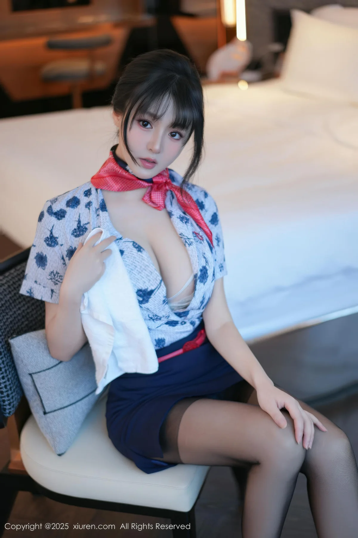 XiuRen 秀人 No.11115 沈南汐RuRu 空姐制服诱惑 - 3