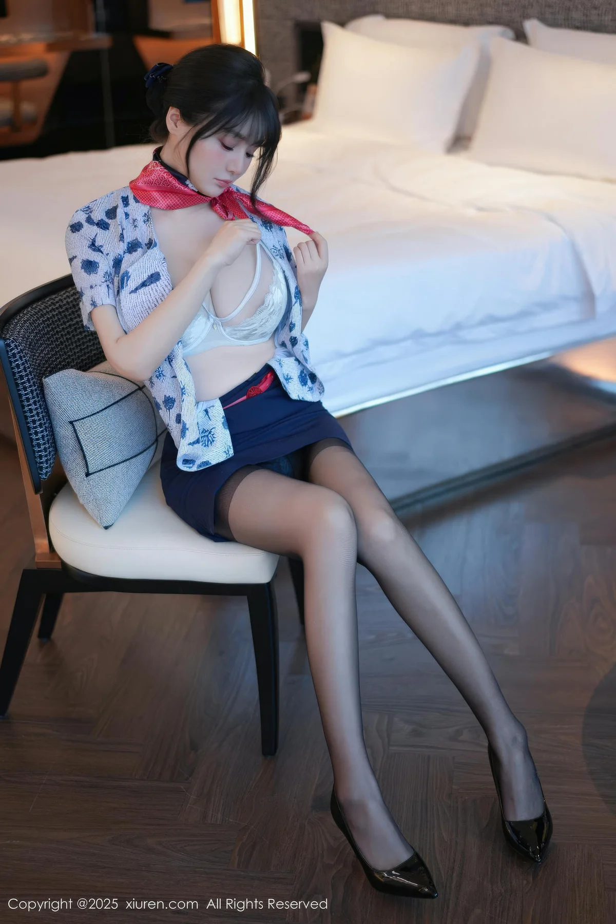 XiuRen 秀人 No.11115 沈南汐RuRu 空姐制服诱惑 - 10