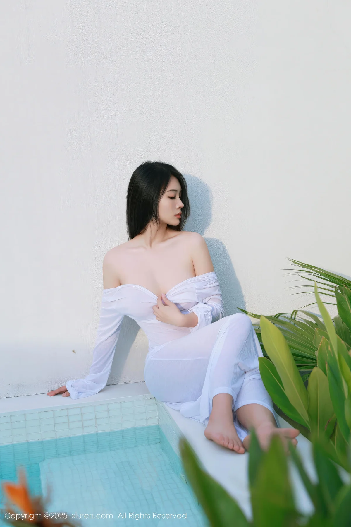 XiuRen 秀人 No.11129 南乔 泳池场景拍摄 - 5