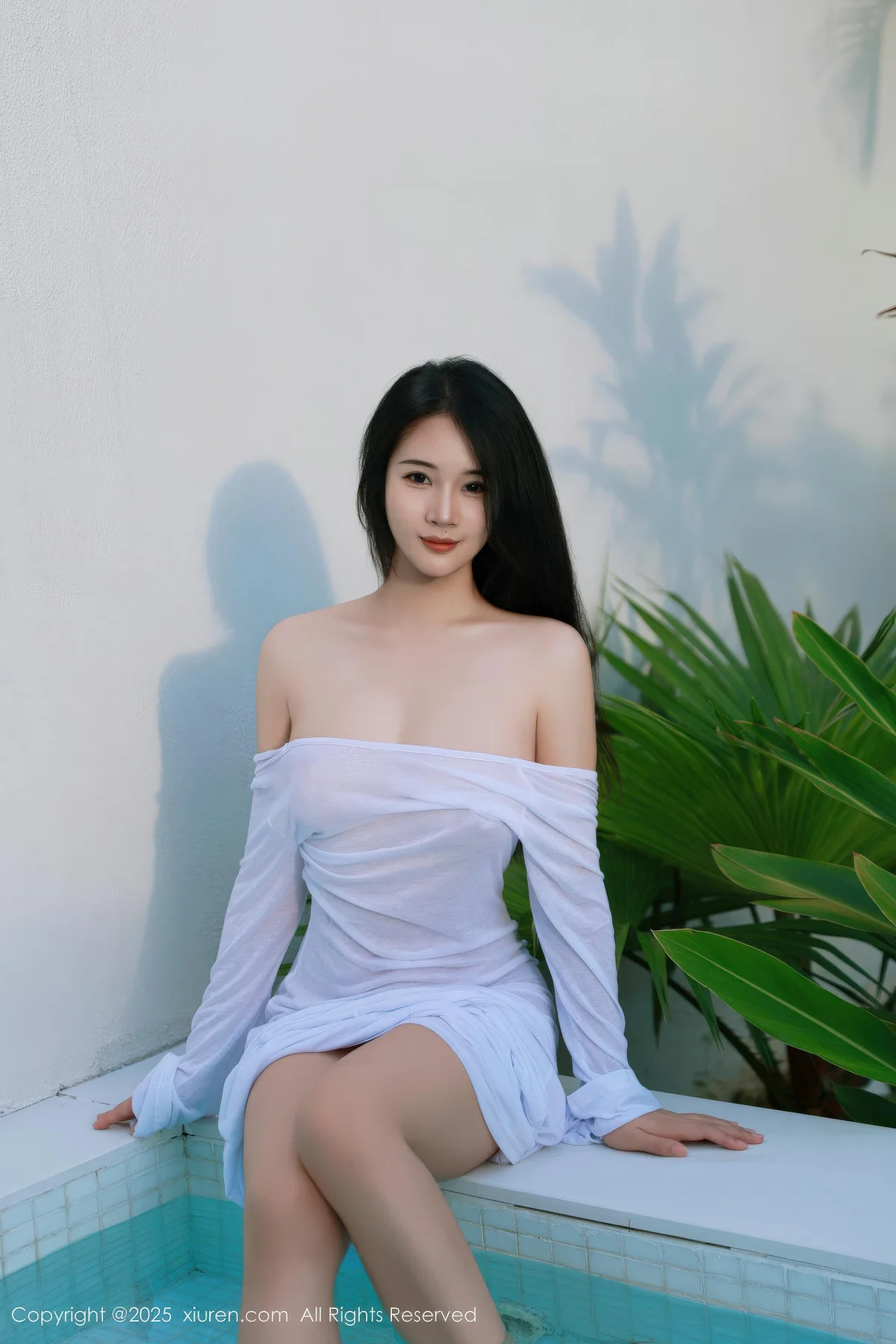 XiuRen 秀人 No.11129 南乔 泳池场景拍摄 - 7