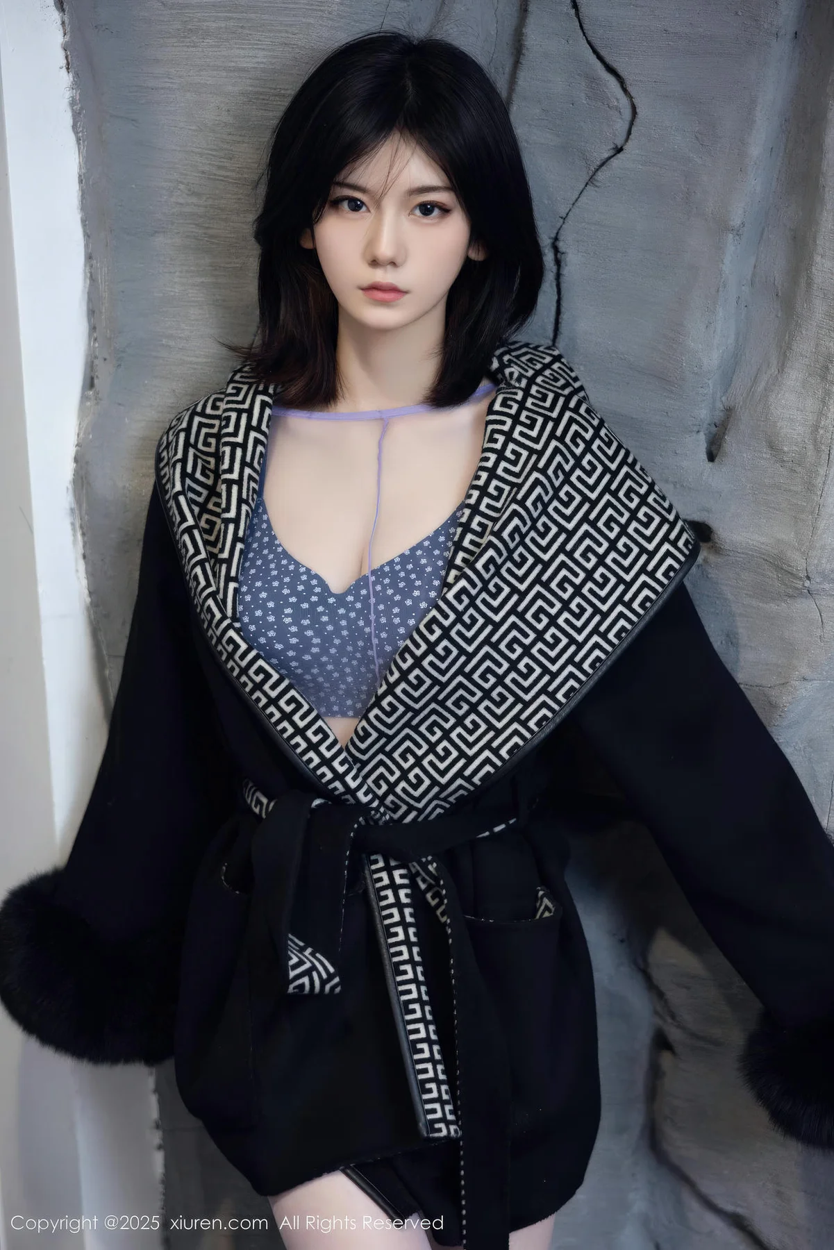 XiuRen 秀人 No.11131 凌七七 紫色连体丝袜 - 6