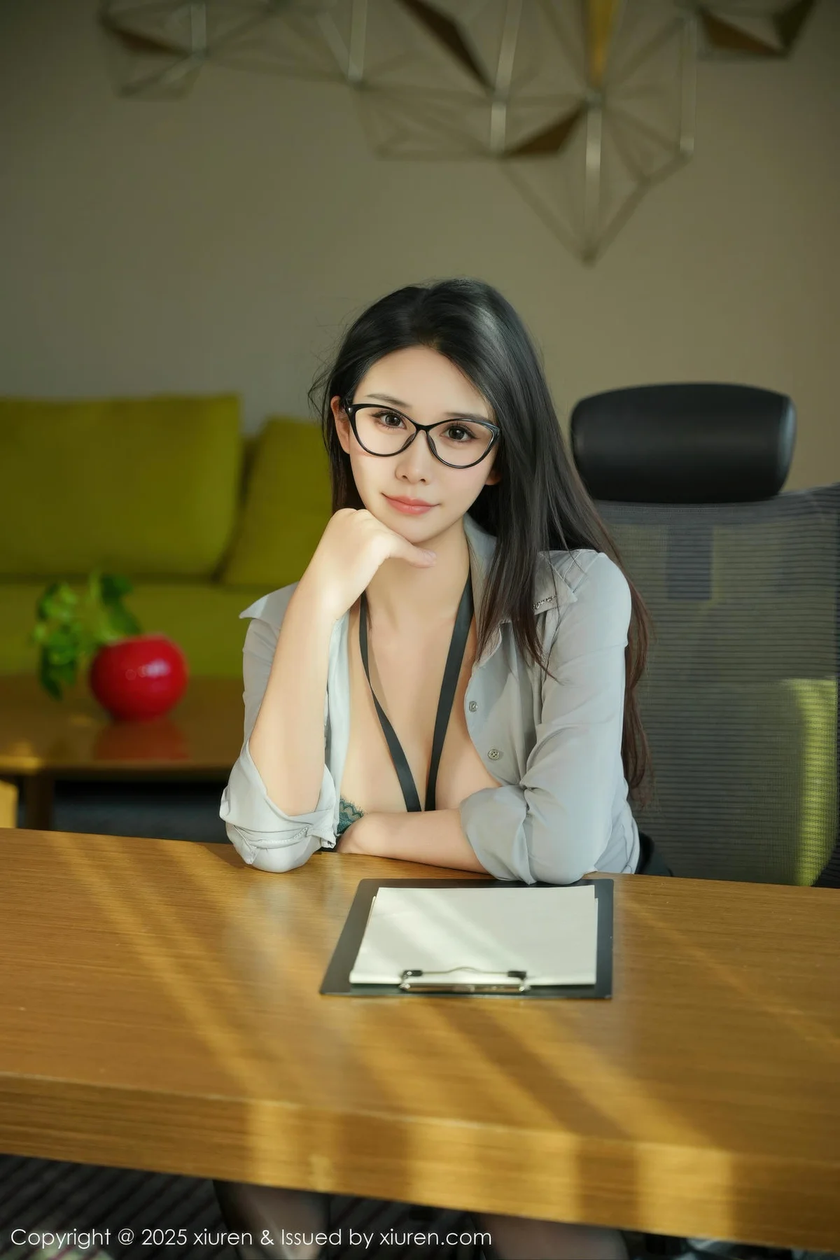 XiuRen 秀人 No.11144 喵喵mua 性感OL制服 - 4