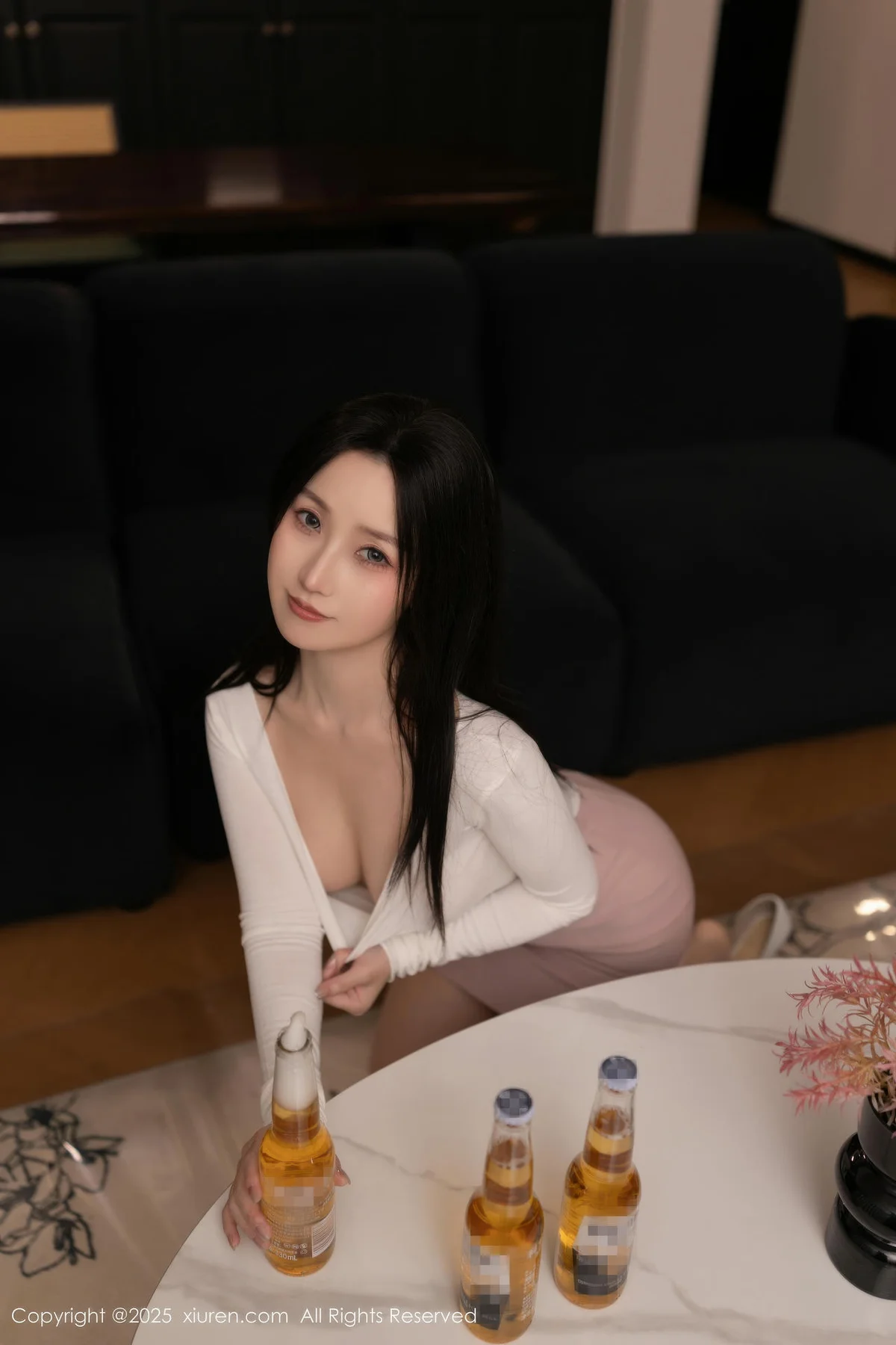 XiuRen 秀人 No.11147 杏子Yada 性感白色T恤 - 10