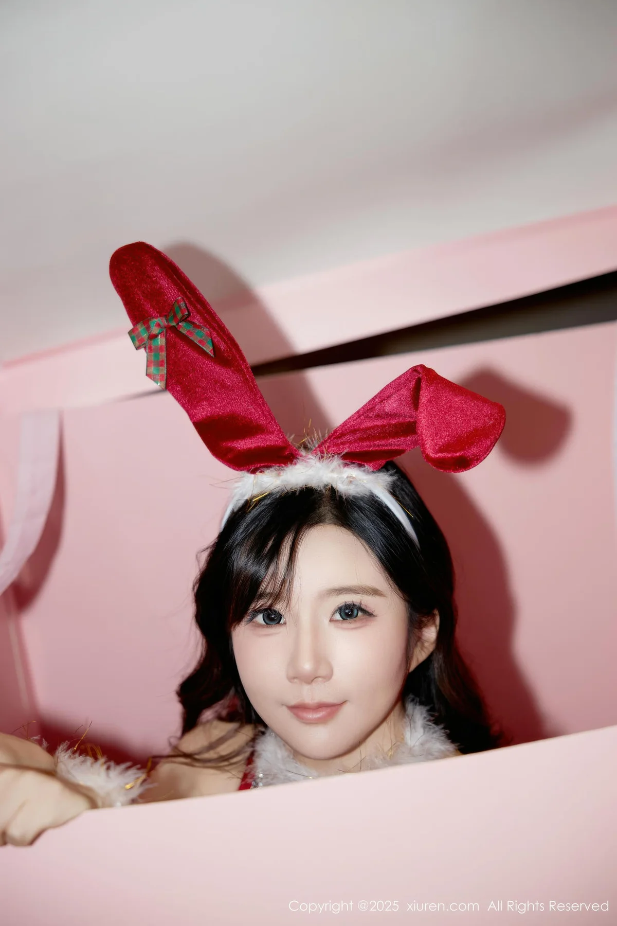 XiuRen 秀人 No.11149 小肉肉咪 红色圣诞装扮 - 4