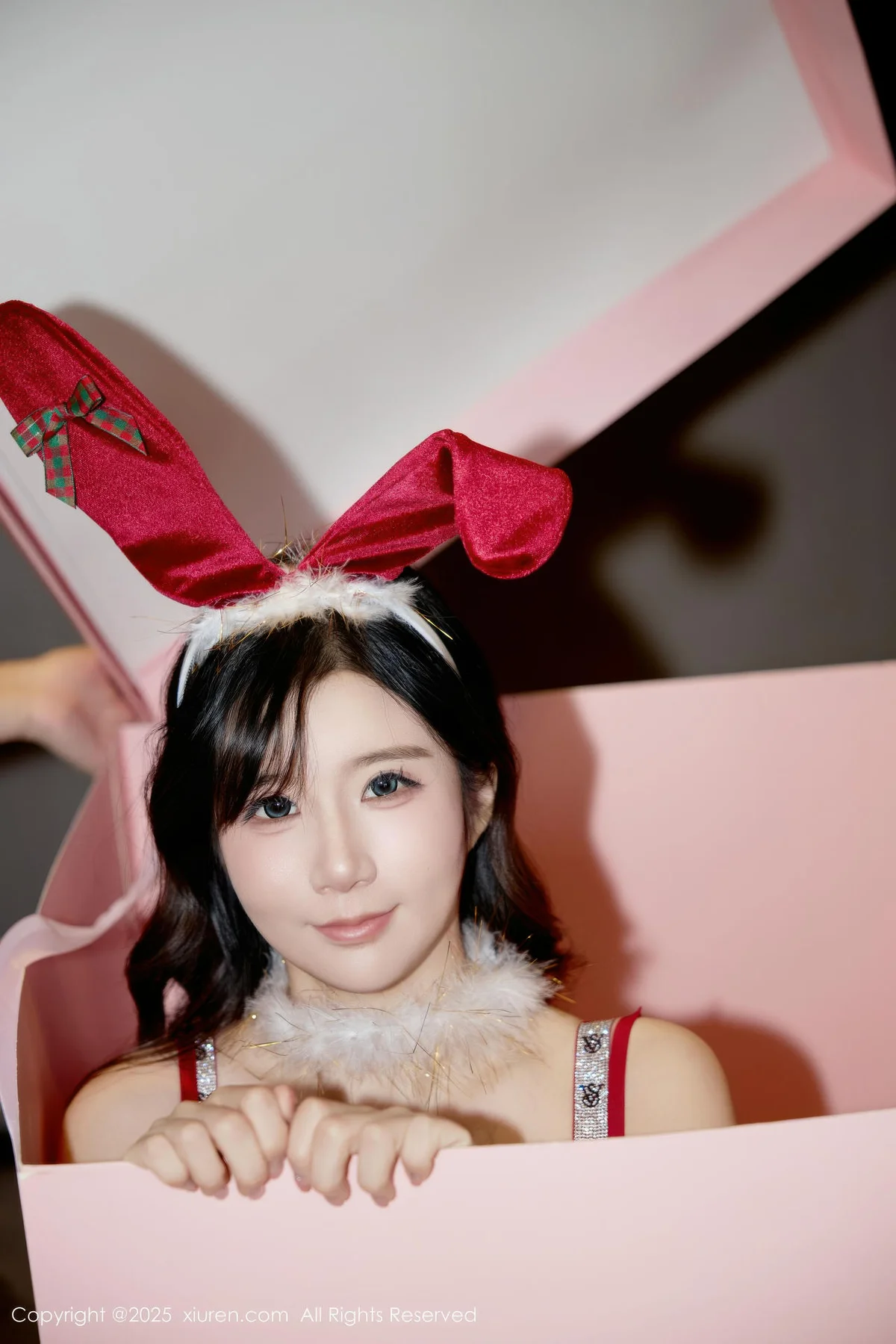 XiuRen 秀人 No.11149 小肉肉咪 红色圣诞装扮 - 5