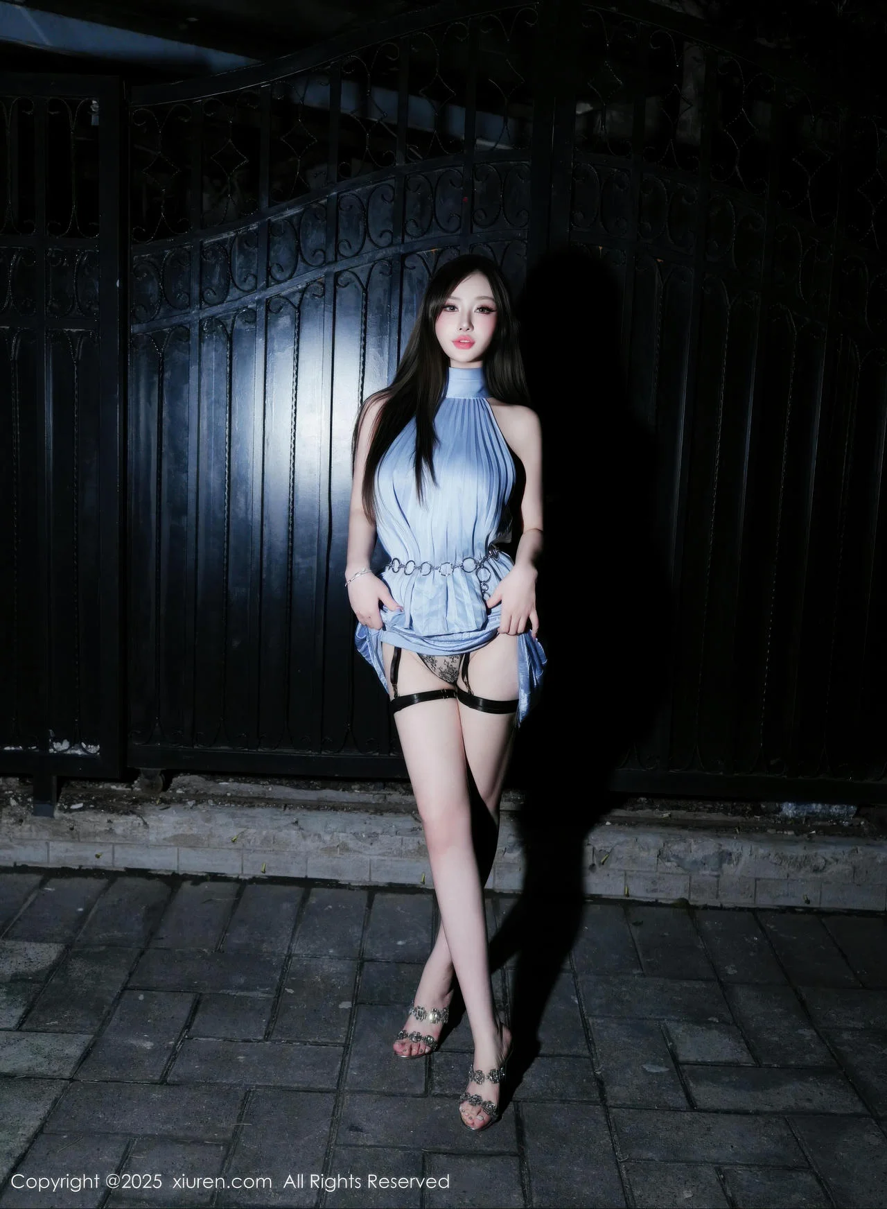 XiuRen 秀人 No.11153 蕾蕾醒了没 配性感魅惑黑丝 - 3