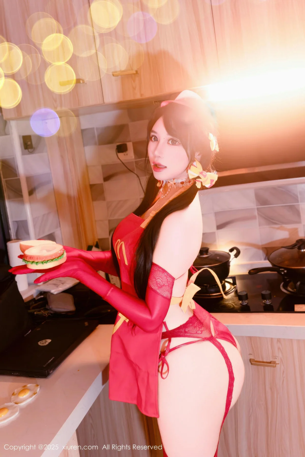 XiuRen 秀人 No.11154 汐汐爱吃草莓 邻家女孩在校生 - 6