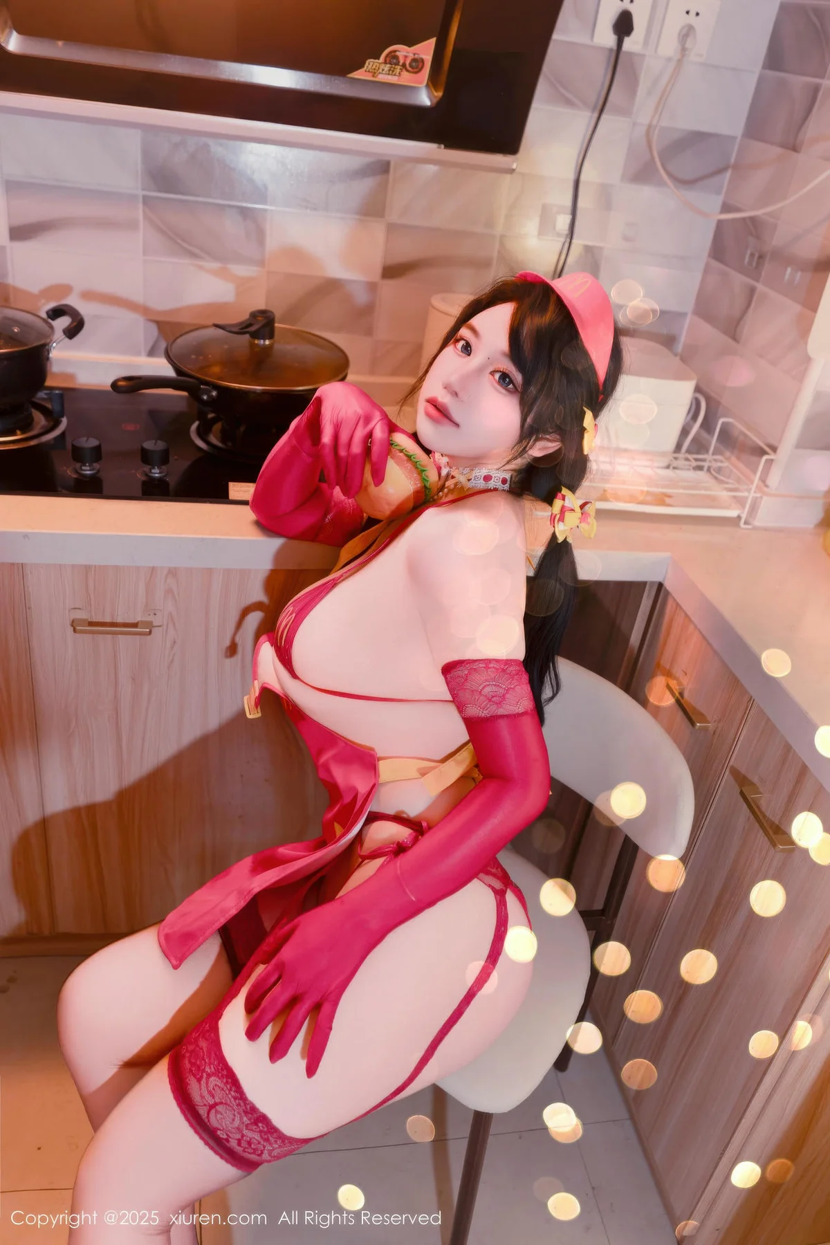 XiuRen 秀人 No.11154 汐汐爱吃草莓 邻家女孩在校生 - 10