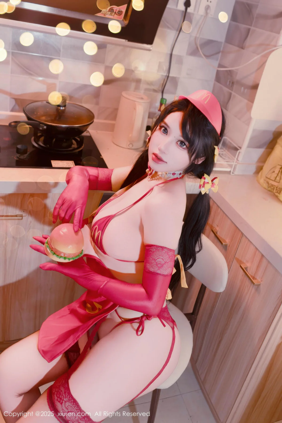 XiuRen 秀人 No.11154 汐汐爱吃草莓 邻家女孩在校生 - 2