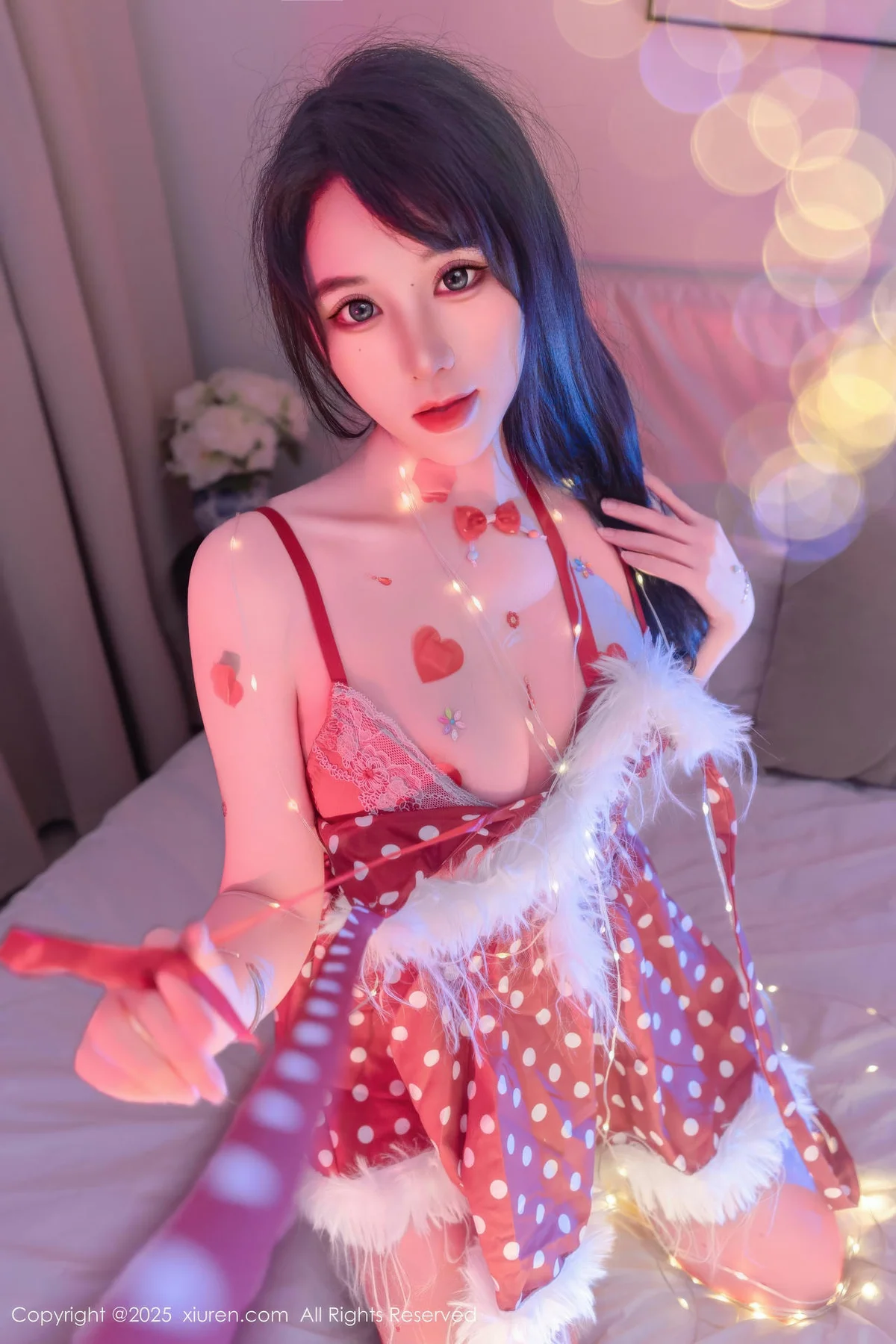 XiuRen 秀人 No.11154 汐汐爱吃草莓 邻家女孩在校生 - 9