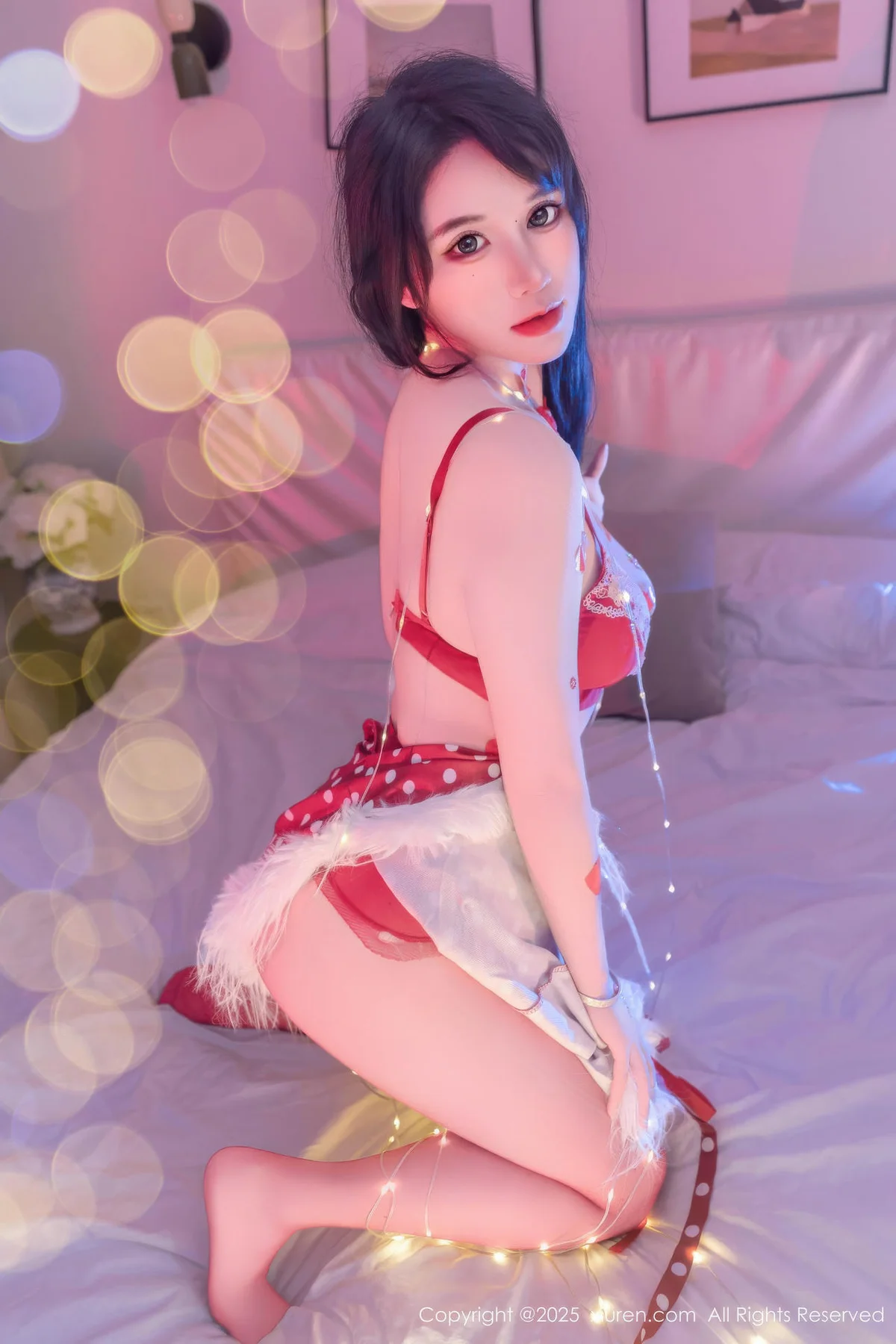 XiuRen 秀人 No.11154 汐汐爱吃草莓 邻家女孩在校生 - 8