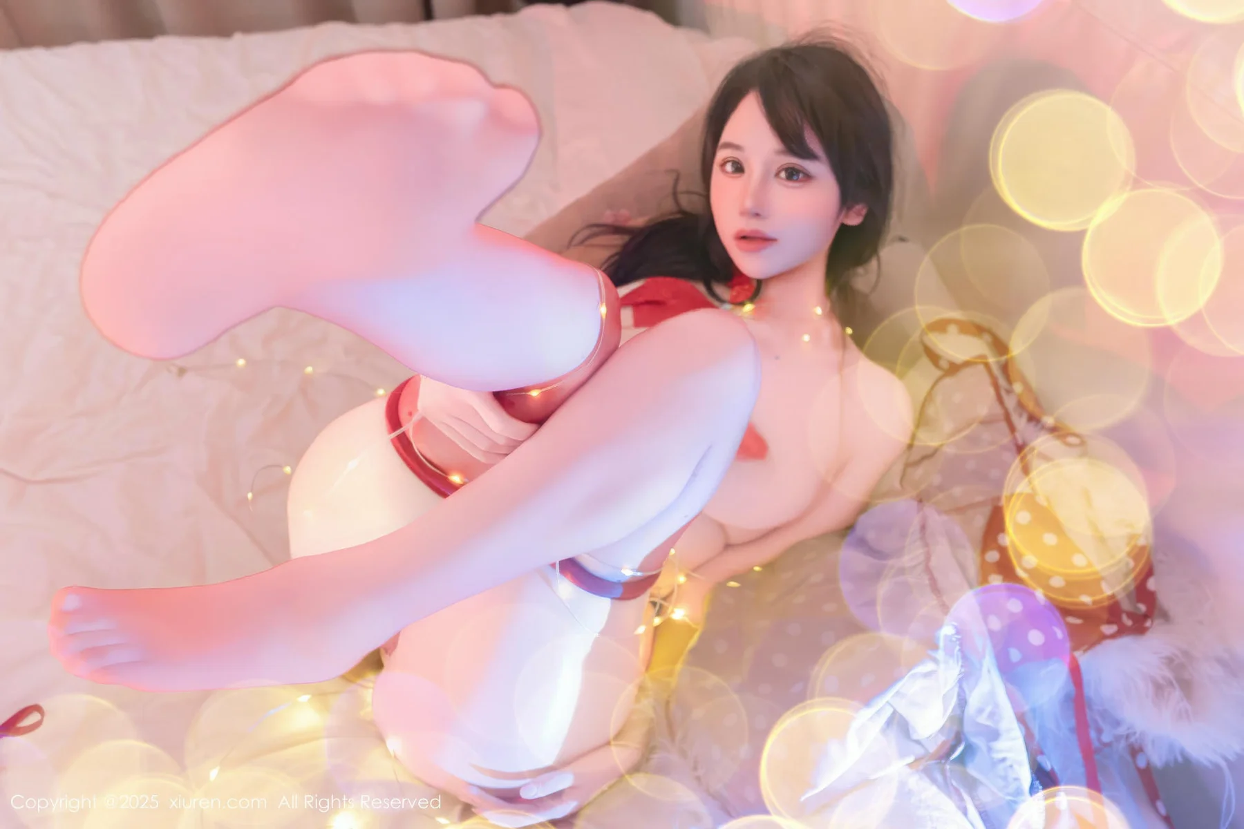 XiuRen 秀人 No.11154 汐汐爱吃草莓 邻家女孩在校生 - 5