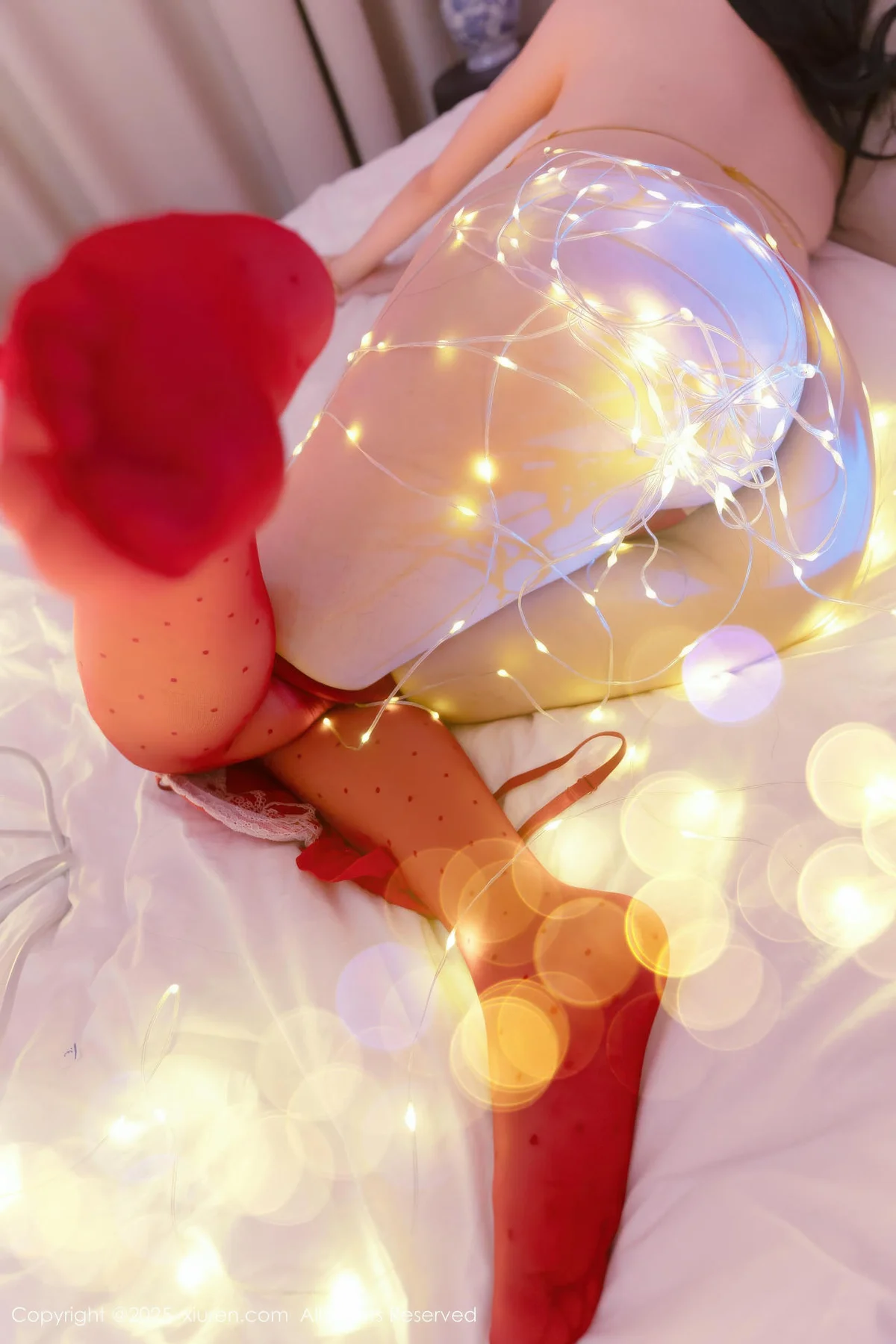 XiuRen 秀人 No.11154 汐汐爱吃草莓 邻家女孩在校生 - 8