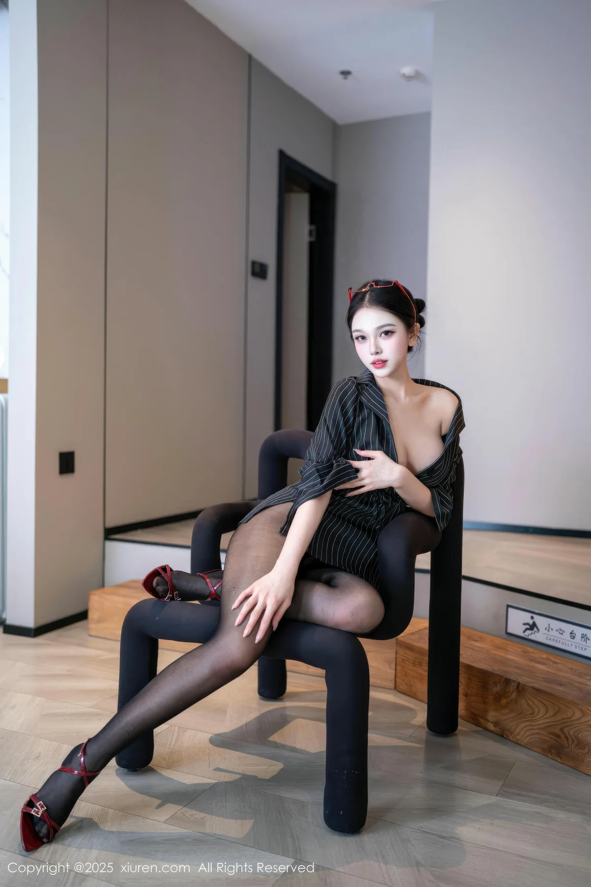 XiuRen 秀人 No.11160 诺诺子 魅惑黑丝曼妙身姿 - 6