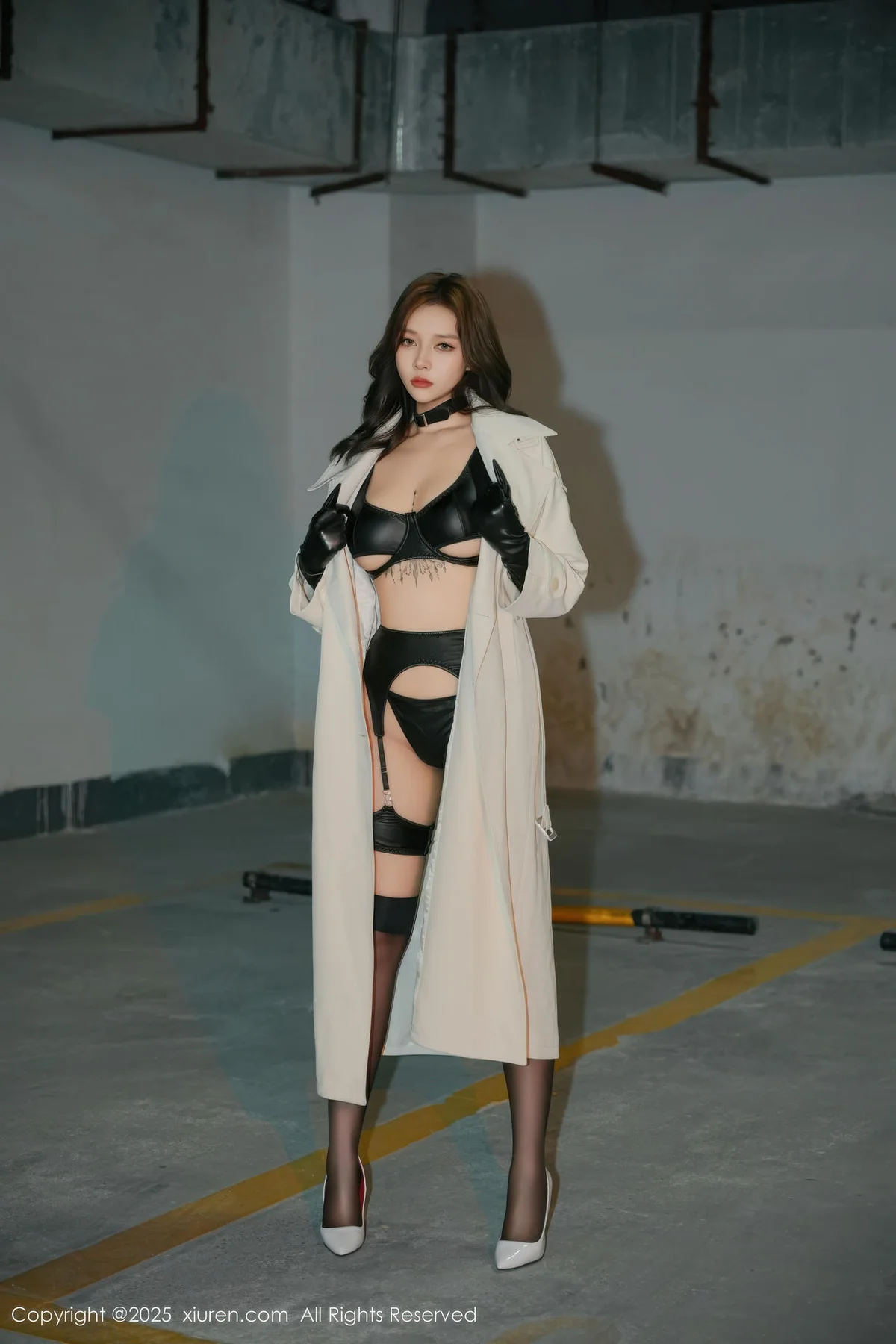 XiuRen 秀人 No.11176 娜比 黑色情趣内衣 - 6