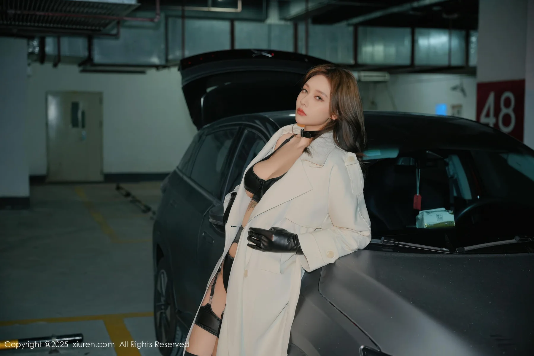 XiuRen 秀人 No.11176 娜比 黑色情趣内衣 - 10