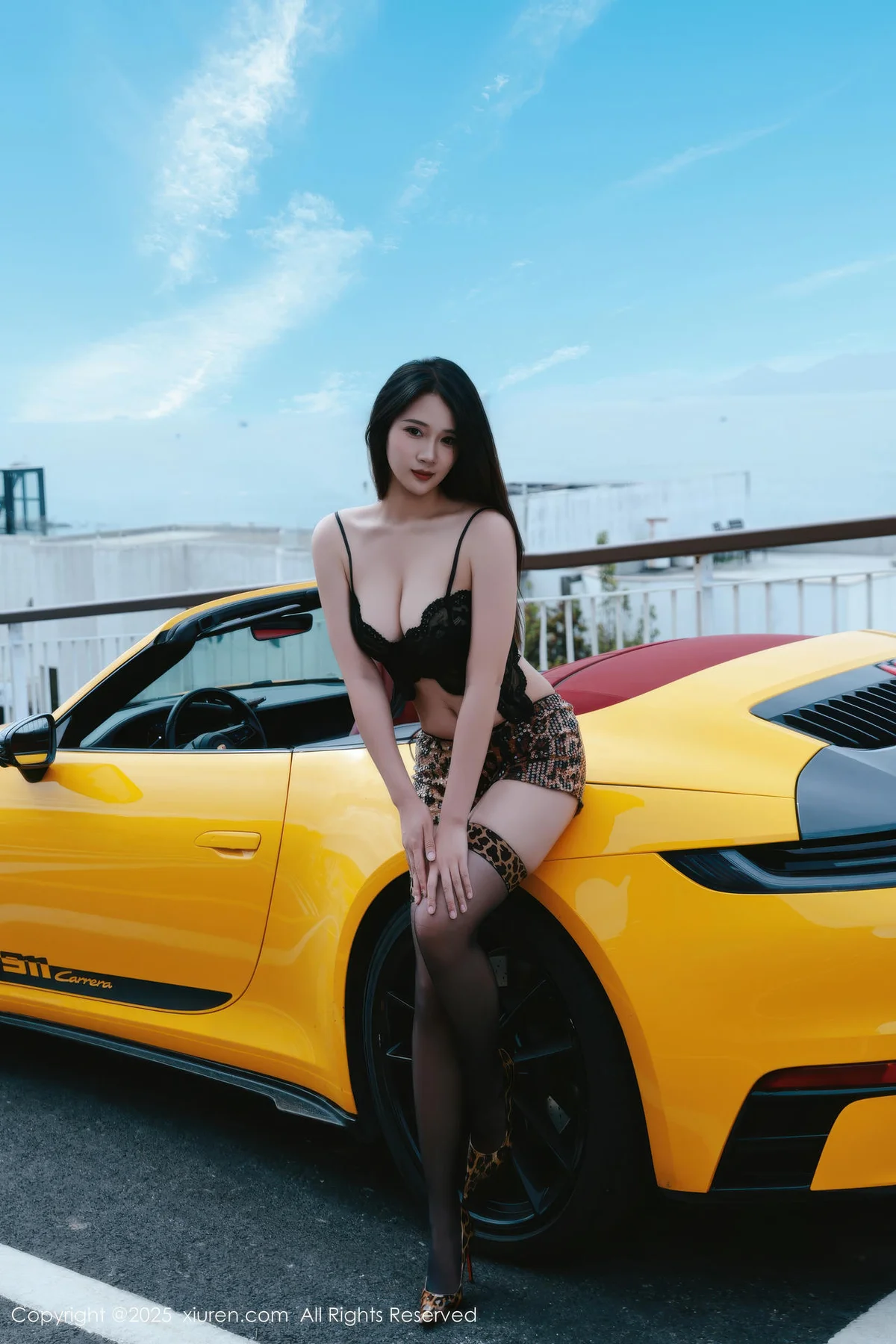 XiuRen 秀人 No.11179 南乔 黑色情趣内衣 - 9