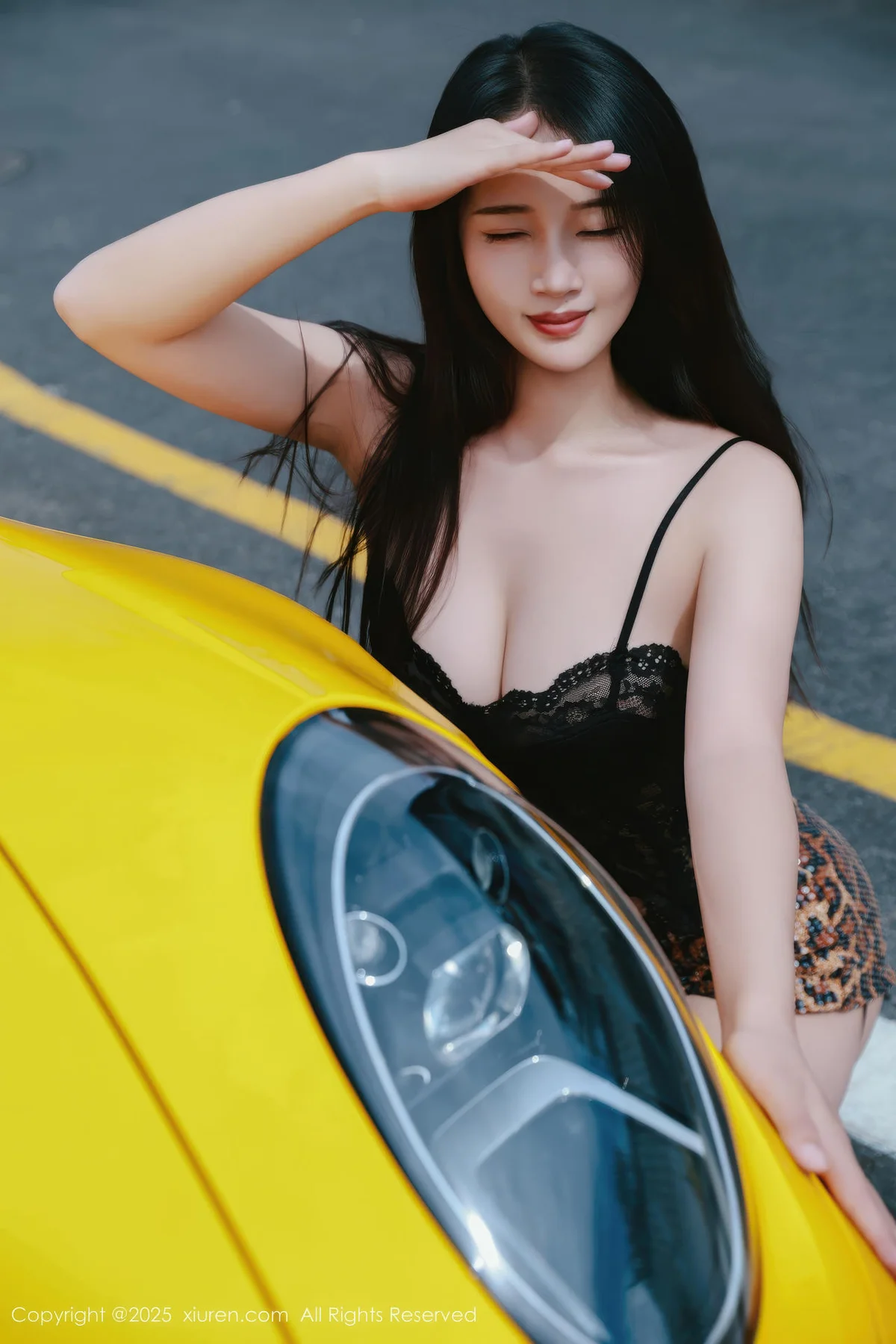 XiuRen 秀人 No.11179 南乔 黑色情趣内衣 - 10