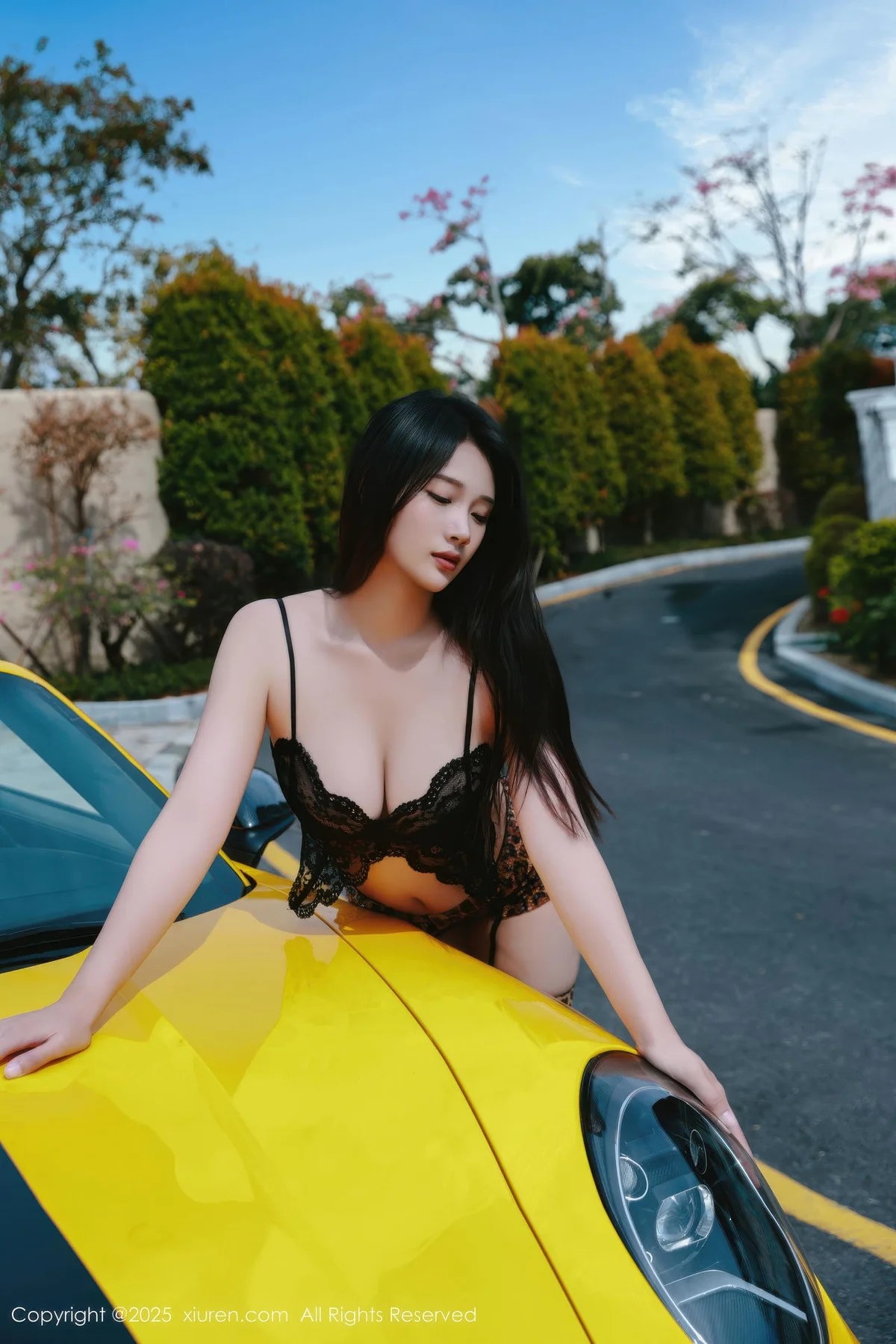 XiuRen 秀人 No.11179 南乔 黑色情趣内衣 - 4