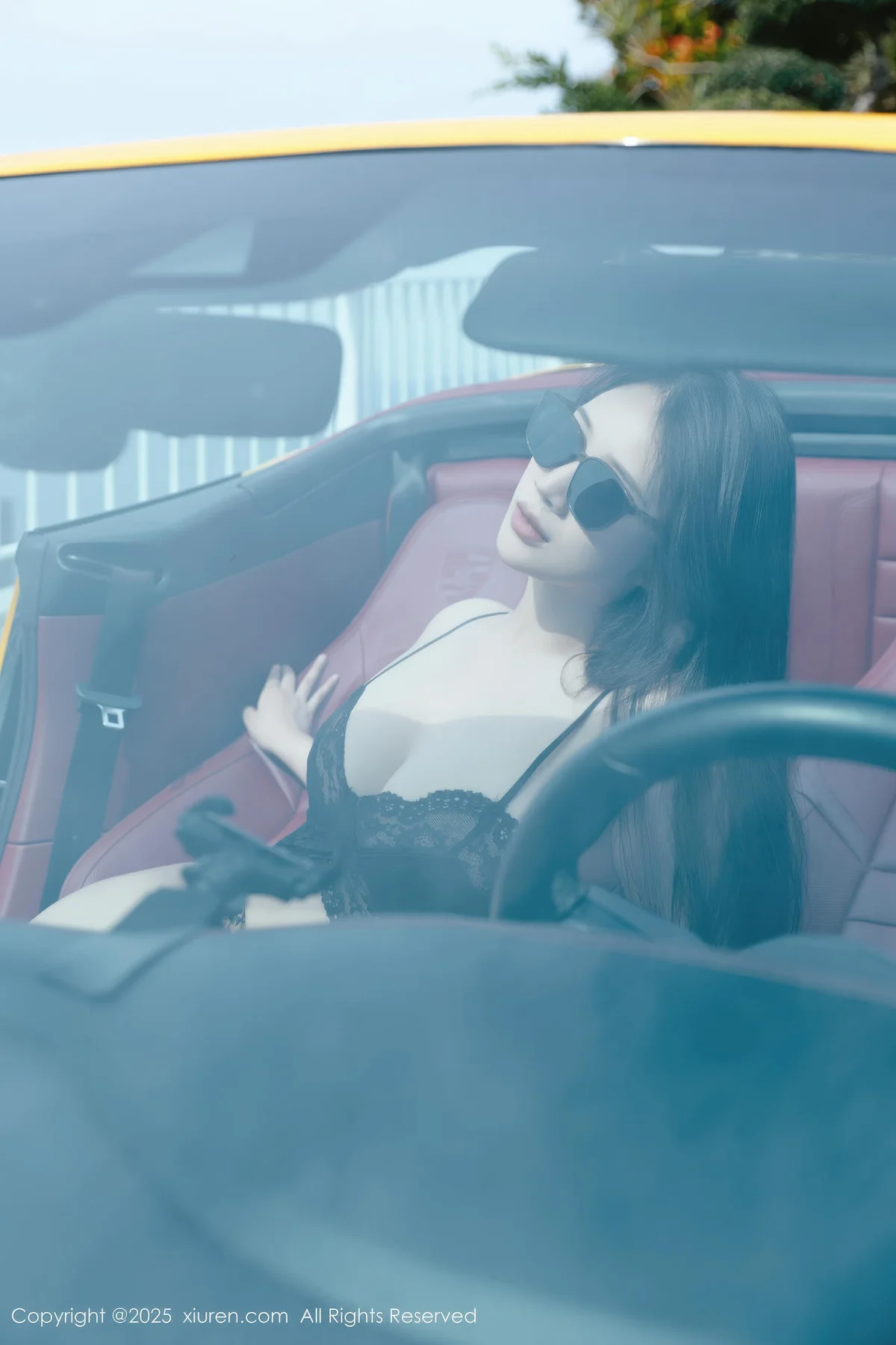 XiuRen 秀人 No.11179 南乔 黑色情趣内衣 - 2