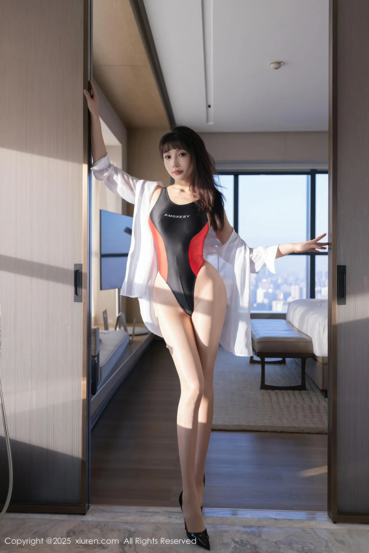 XiuRen 秀人 No.11188 陆萱萱和安然anran 两位大美女参与拍摄 - 8