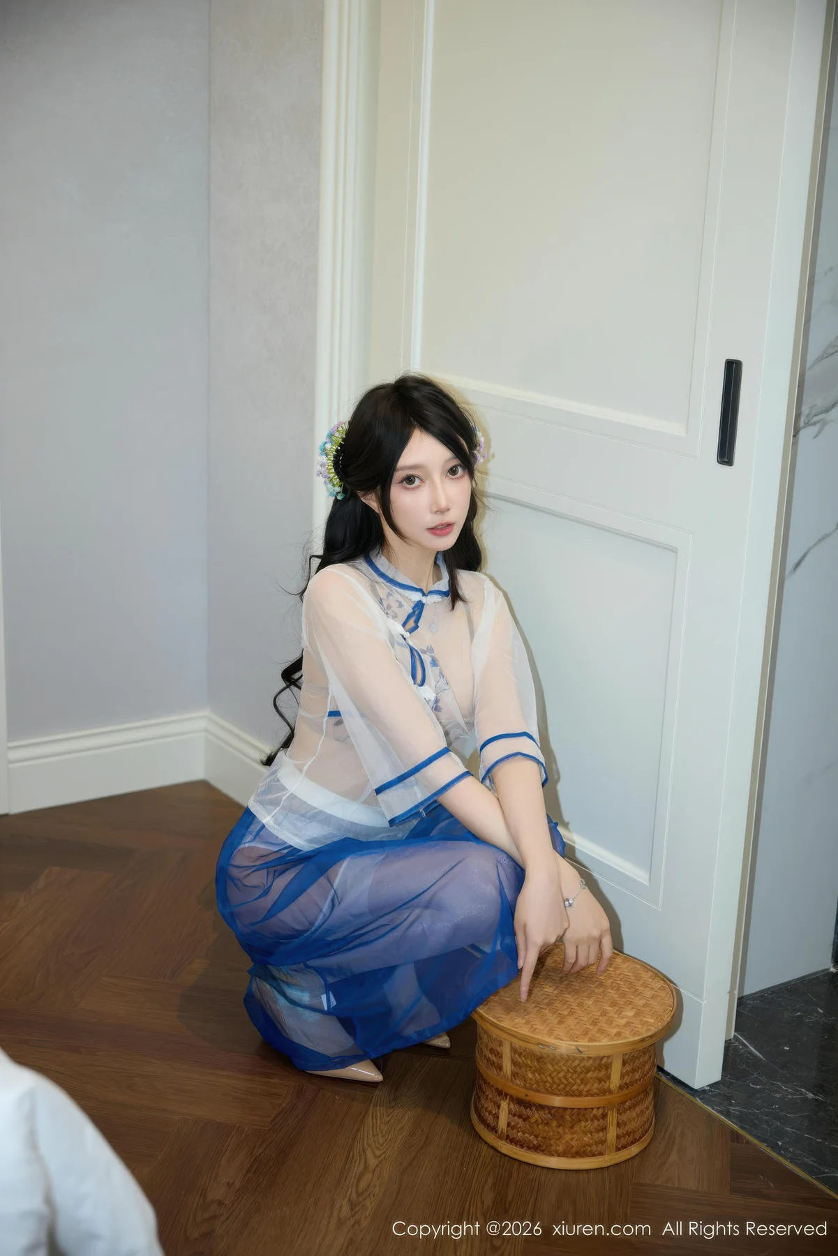 XiuRen 秀人 No.11194 玥儿玥er 透视诱人白色丝袜 - 4