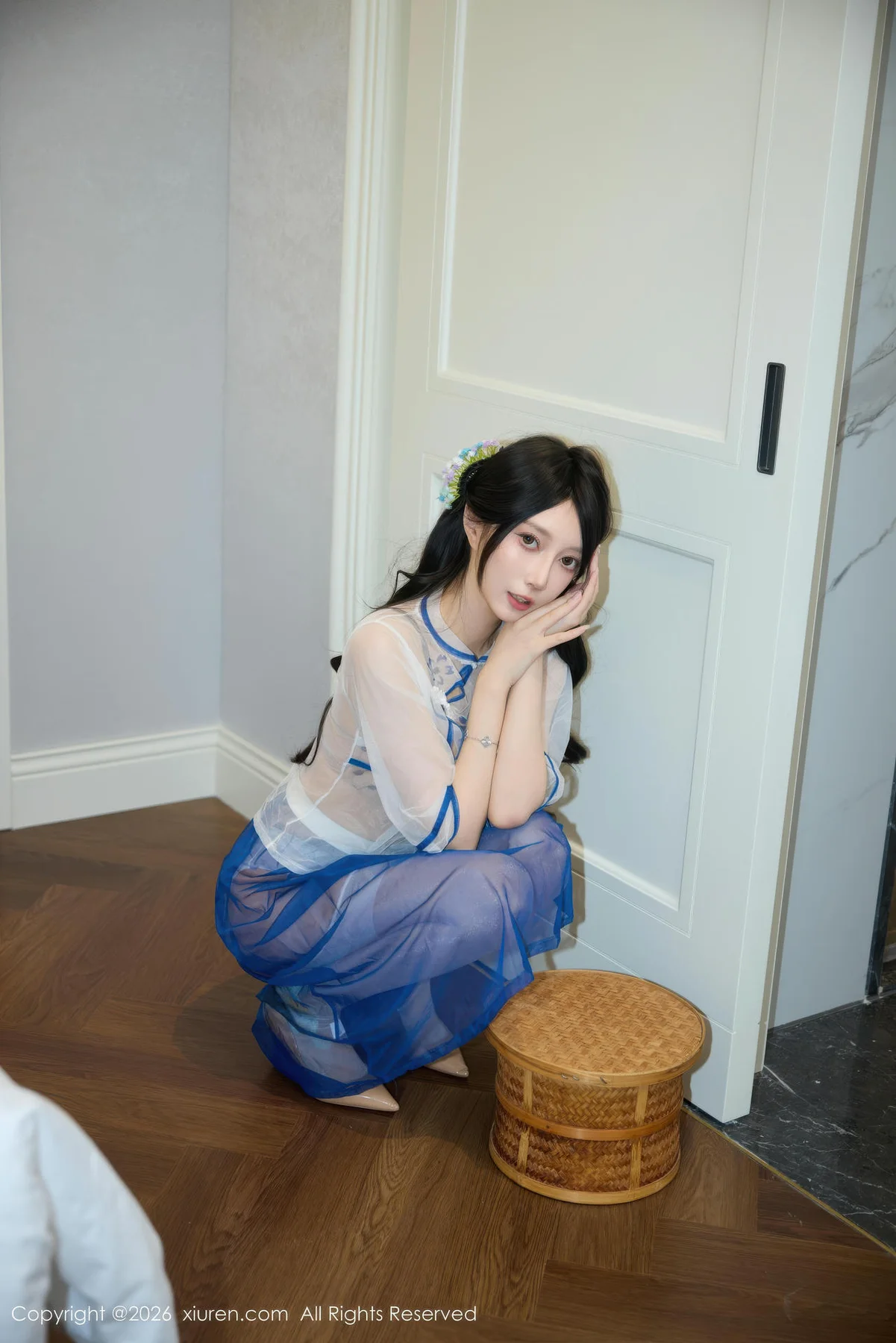 XiuRen 秀人 No.11194 玥儿玥er 透视诱人白色丝袜 - 5