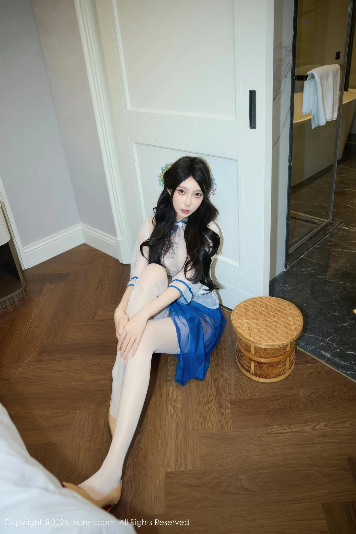 XiuRen 秀人 No.11194 玥儿玥er 透视诱人白色丝袜 - 10