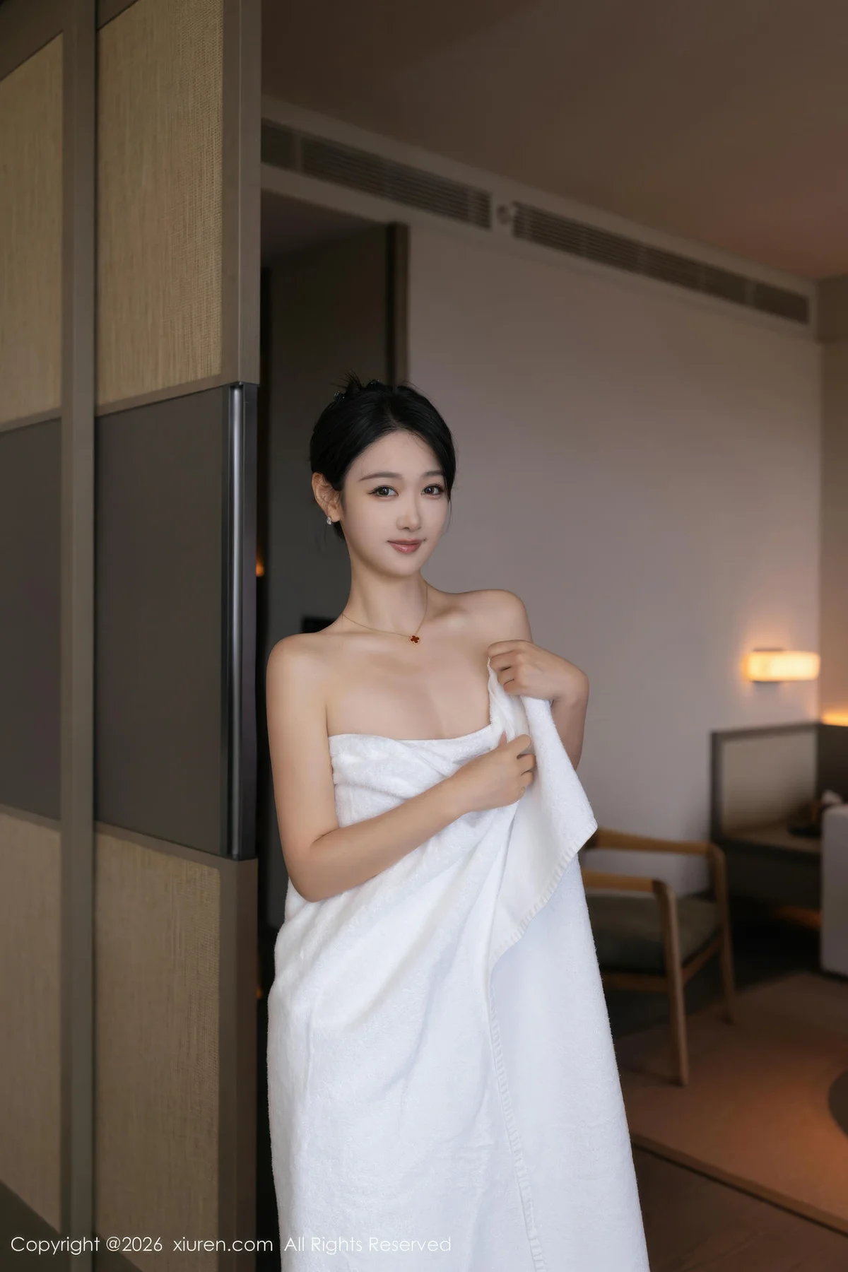 XiuRen 秀人 No.11195 唐安琪 粉色内衣诱人肉色丝袜 - 10