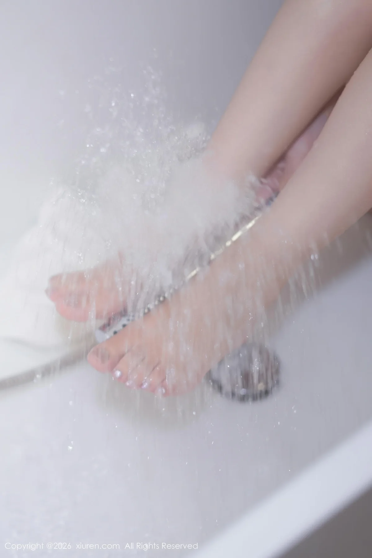 XiuRen 秀人 No.11200 Twins天天 黑色情趣内衣灰丝 - 3