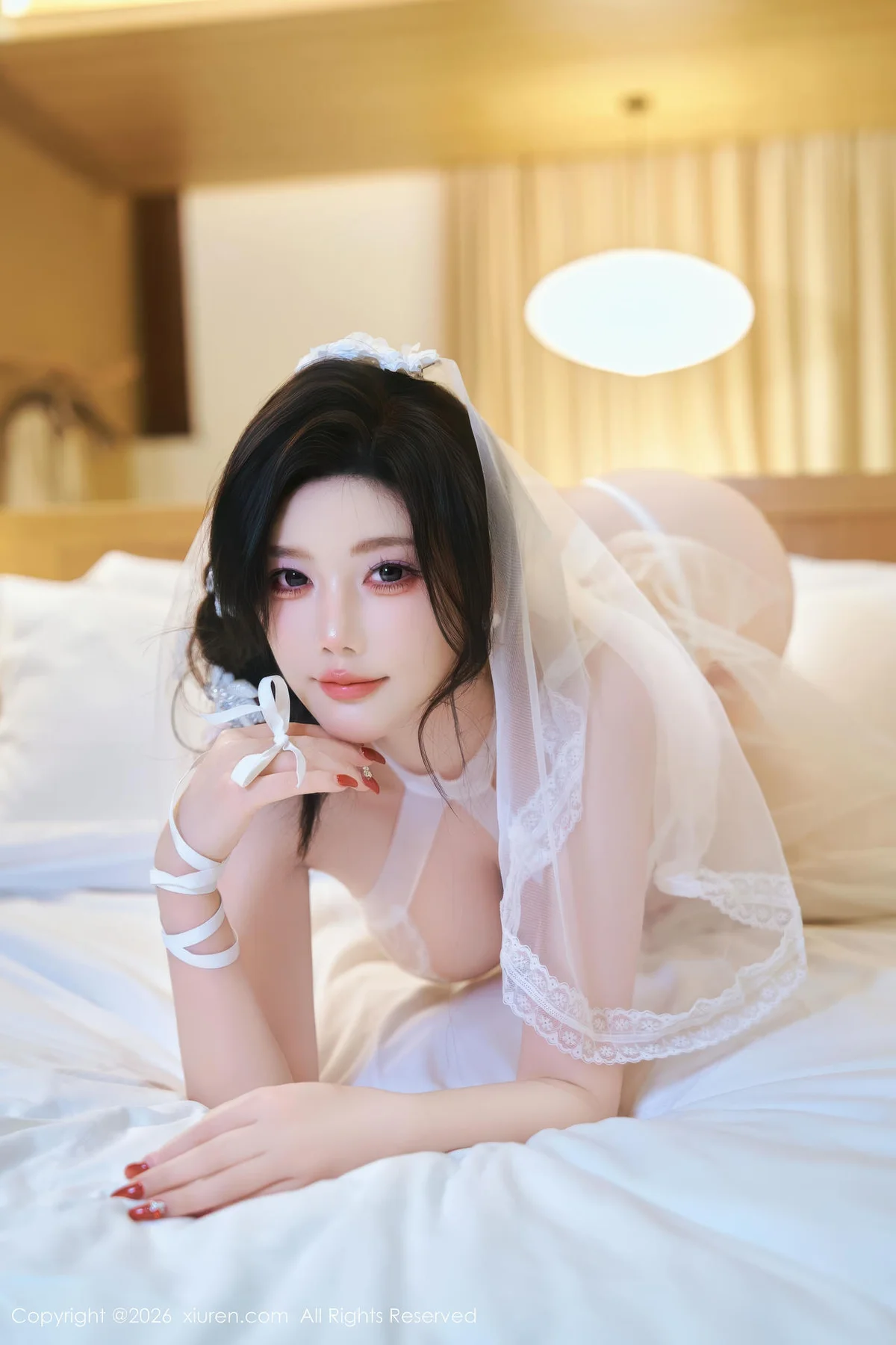 XiuRen 秀人 No.11206 杨晨晨黄色连衣短裙 - 5