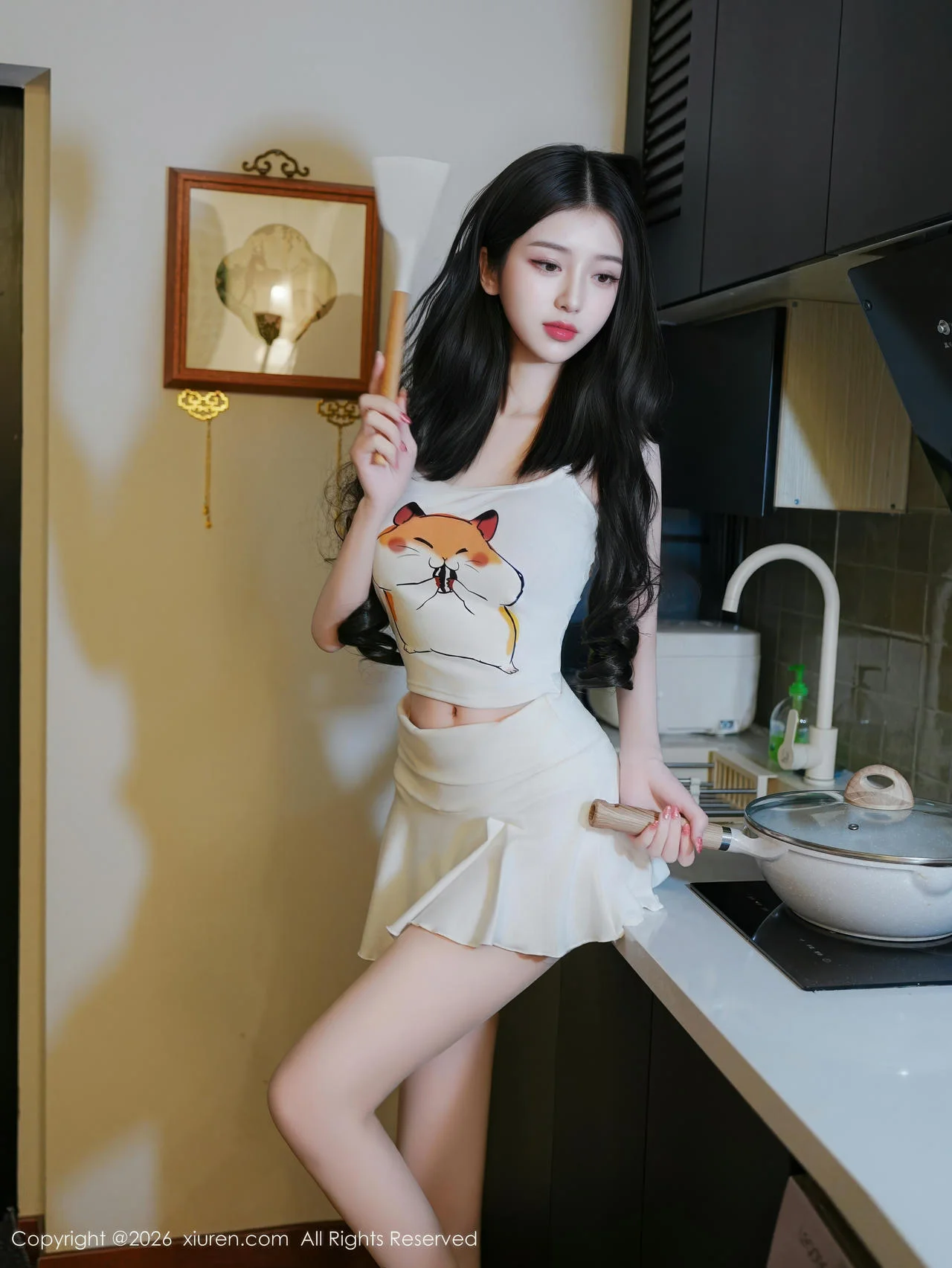 XiuRen 秀人 No.11211 白小蝶 白色短裙清纯少女 - 1