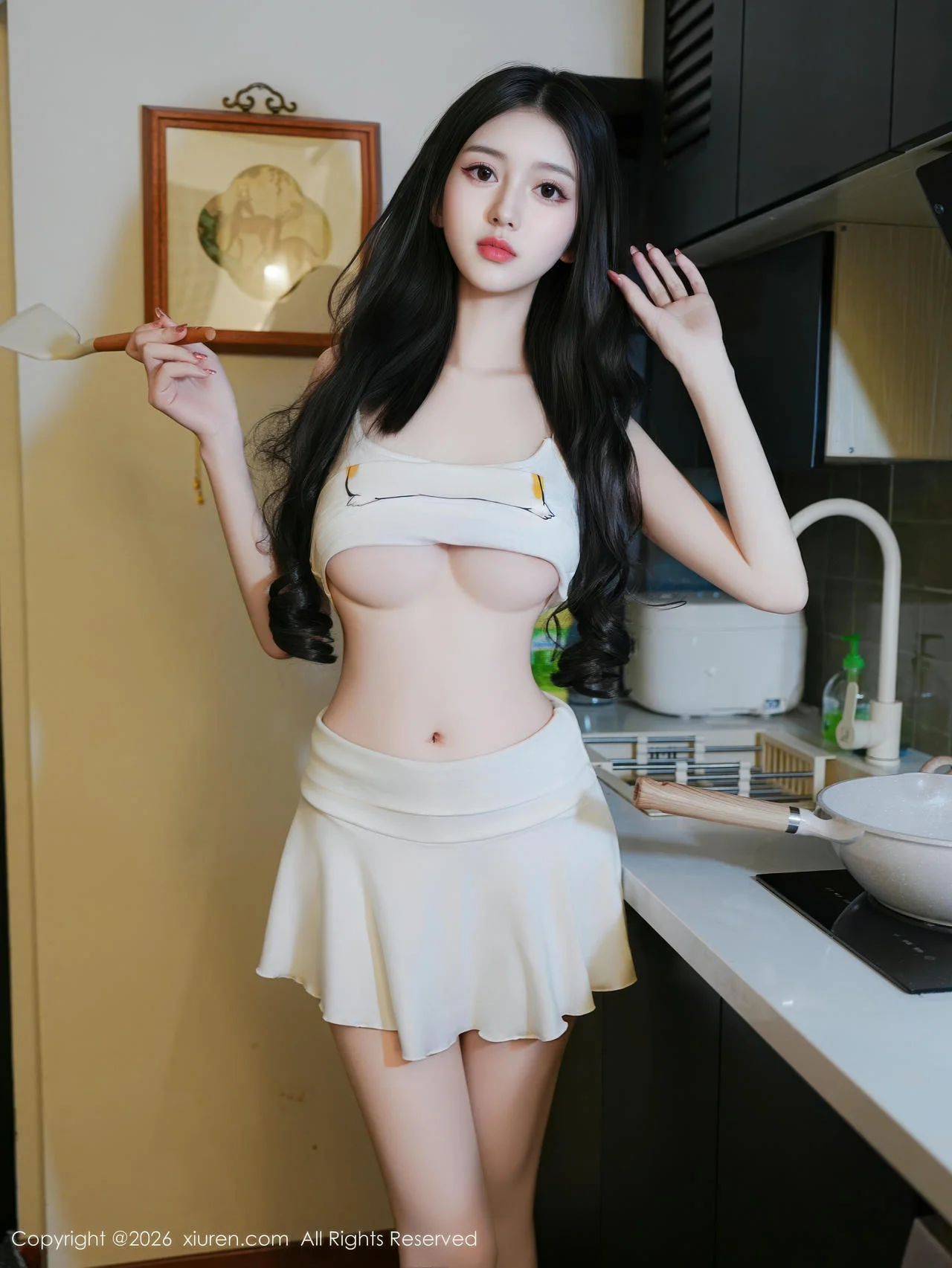 XiuRen 秀人 No.11211 白小蝶 白色短裙清纯少女 - 2