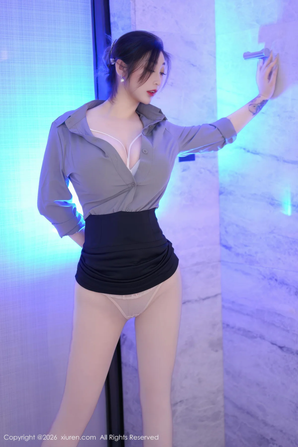 XiuRen 秀人 No.11213 妲己Toxic 性感OL肉丝丝袜 - 4