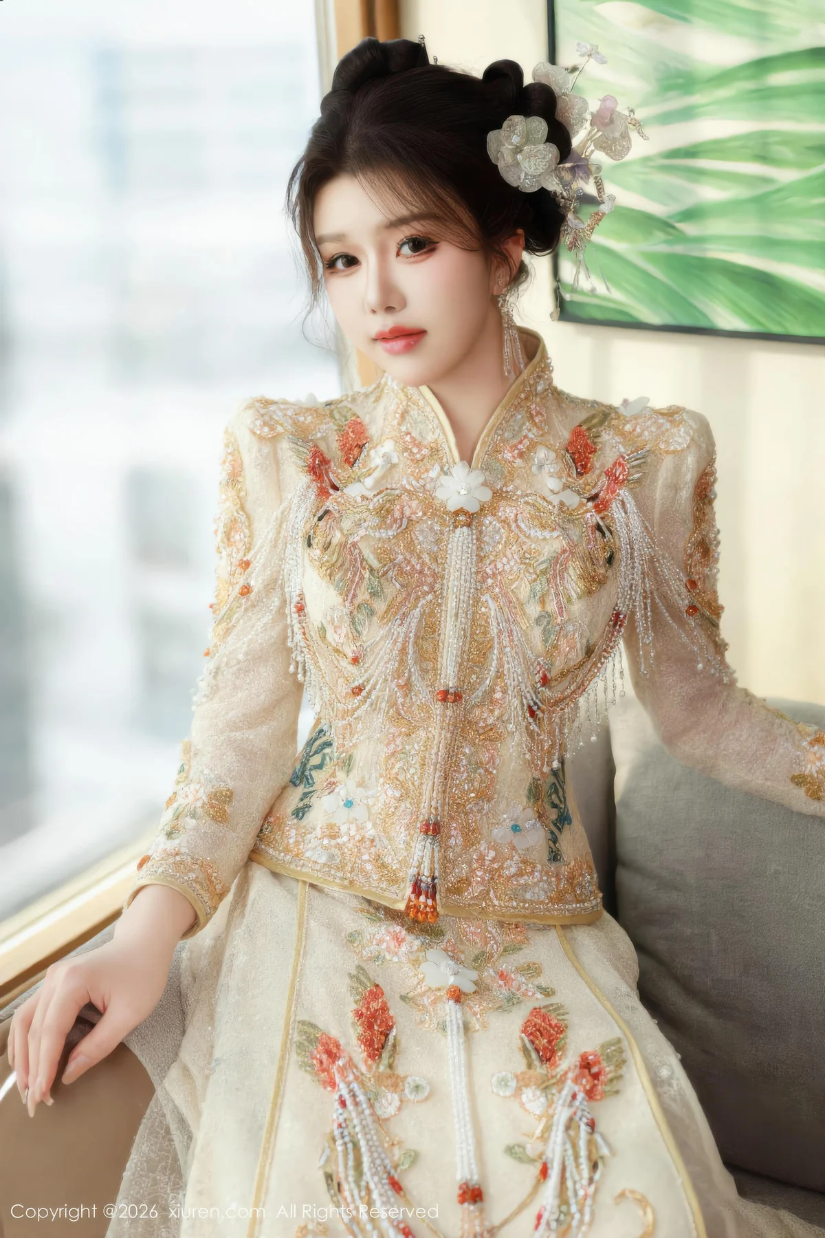 XiuRen 秀人 No.11220 小薯条nienie性感秀禾服饰 - 2