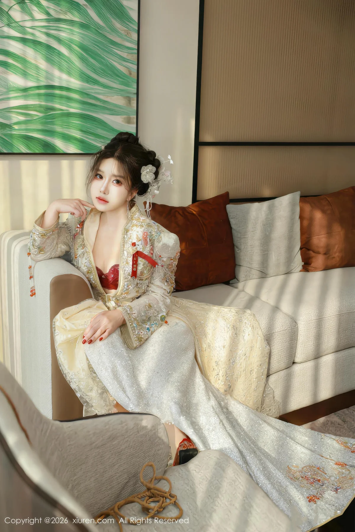 XiuRen 秀人 No.11220 小薯条nienie性感秀禾服饰 - 8