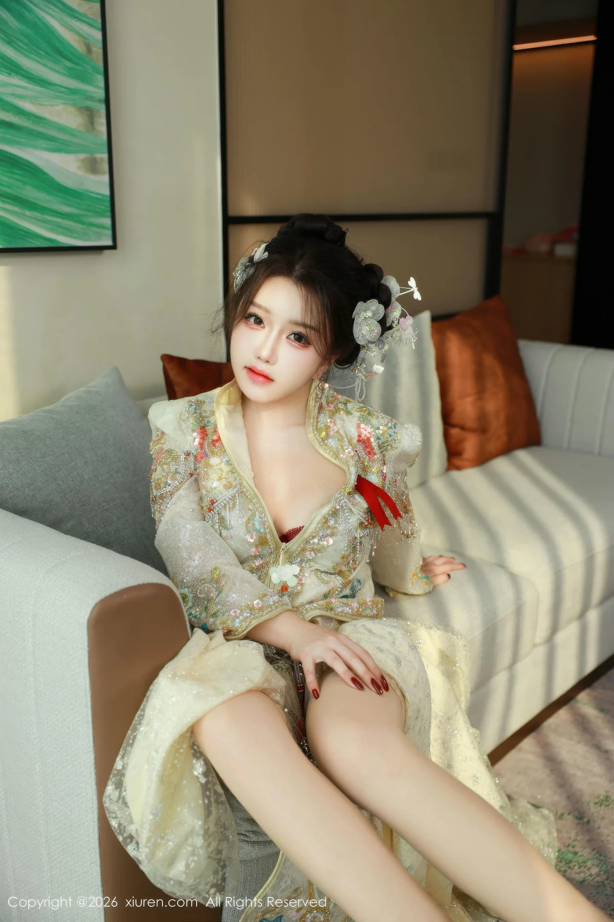 XiuRen 秀人 No.11220 小薯条nienie性感秀禾服饰 - 2