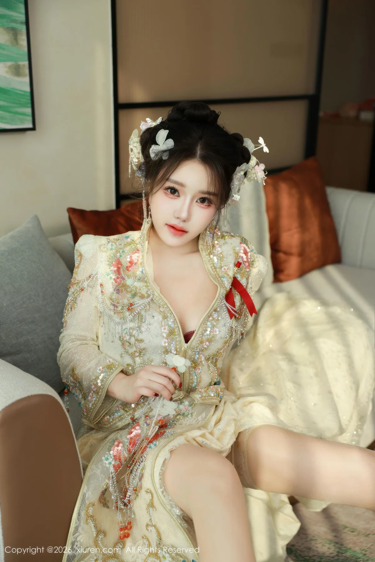 XiuRen 秀人 No.11220 小薯条nienie性感秀禾服饰 - 3