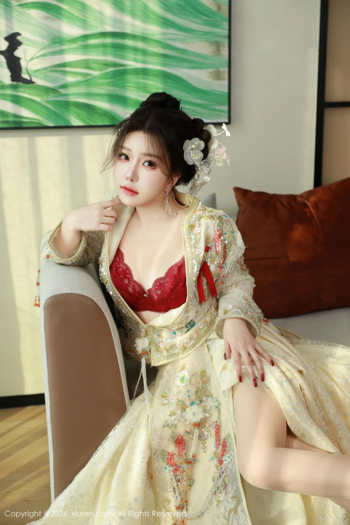 XiuRen 秀人 No.11220 小薯条nienie性感秀禾服饰 - 5