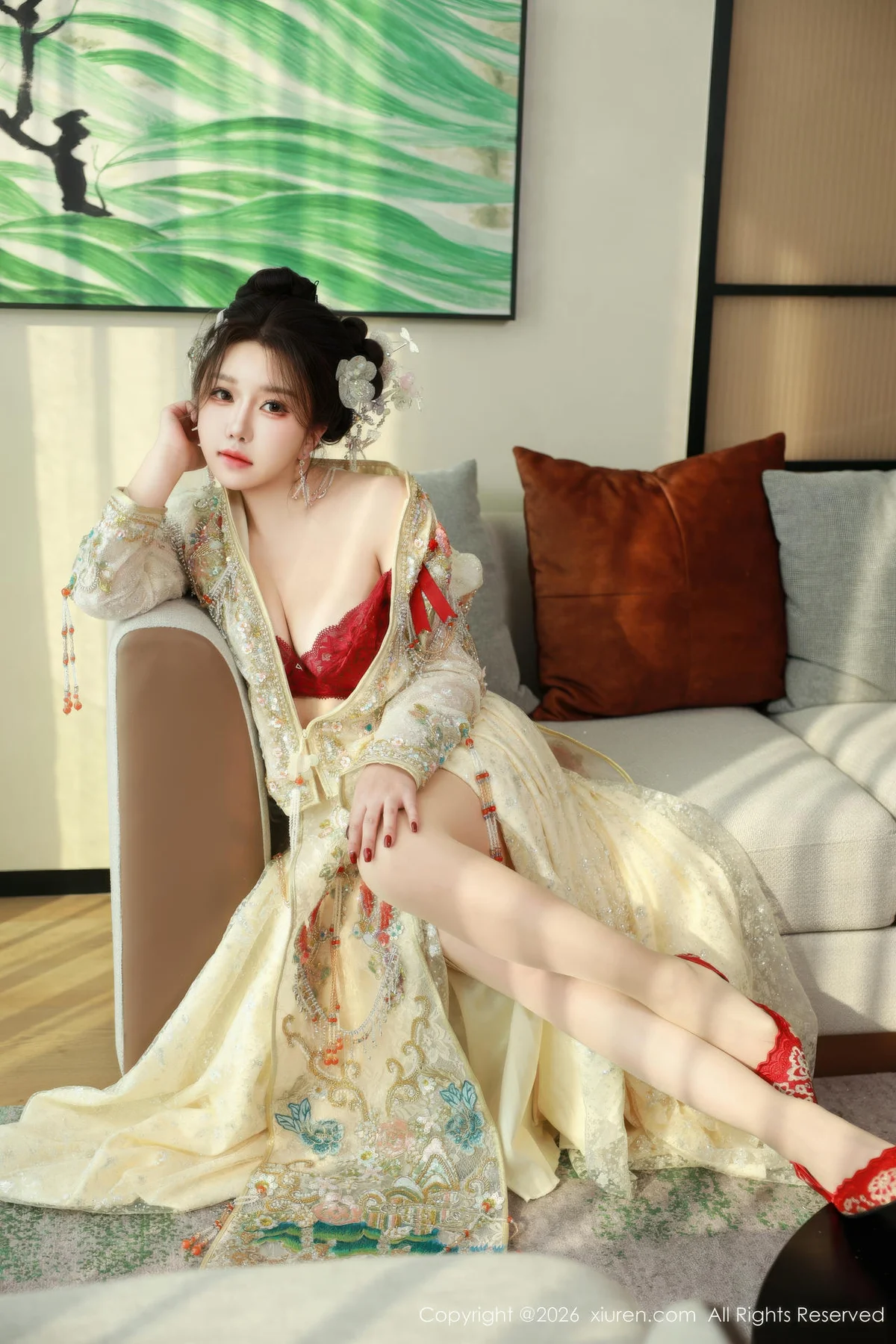 XiuRen 秀人 No.11220 小薯条nienie性感秀禾服饰 - 6