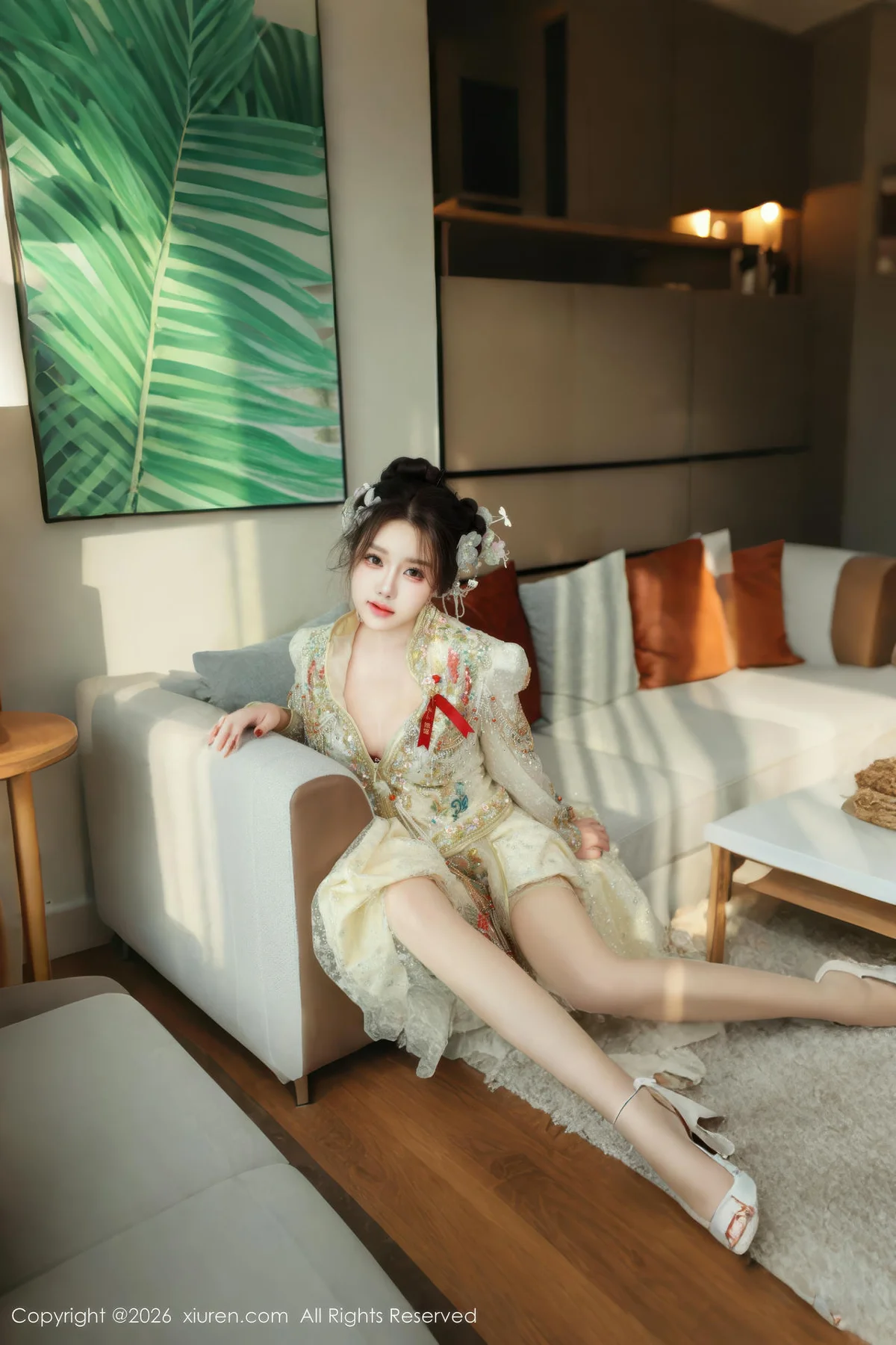 XiuRen 秀人 No.11220 小薯条nienie性感秀禾服饰 - 9