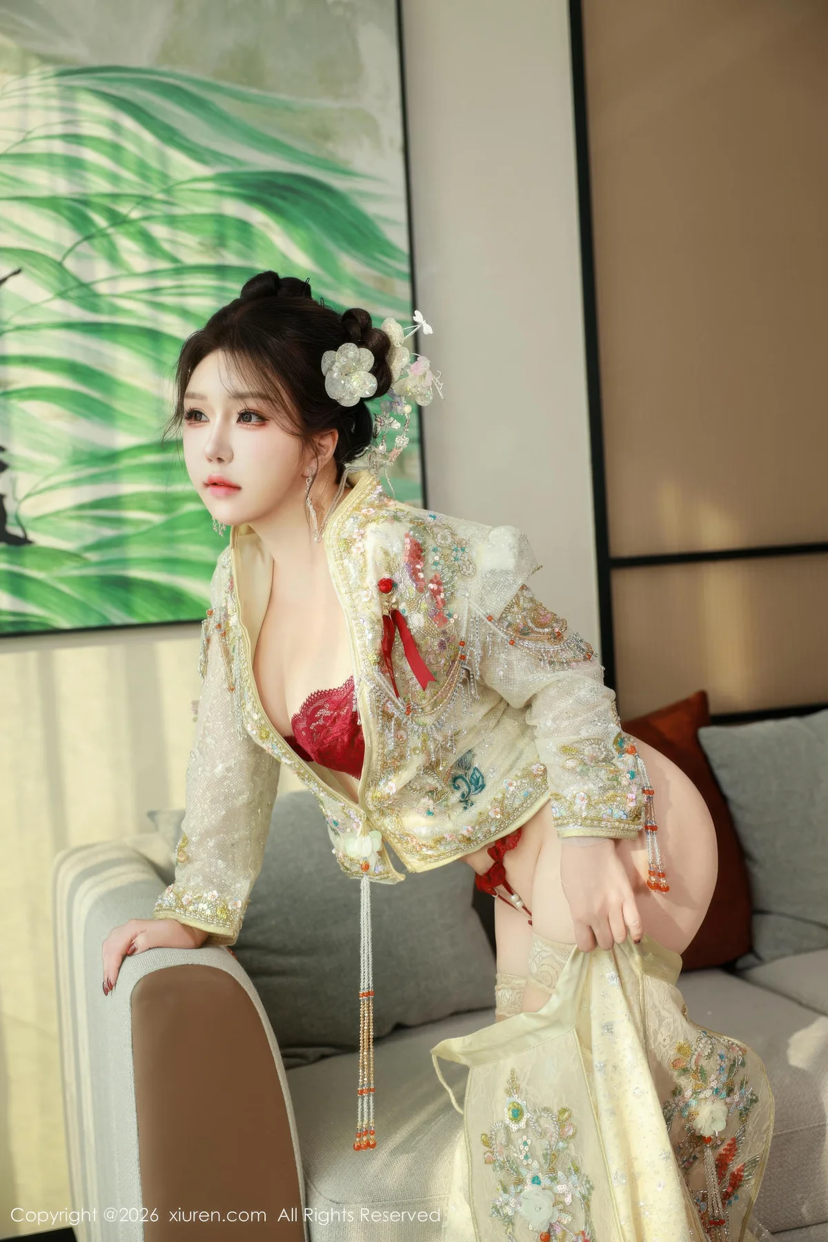 XiuRen 秀人 No.11220 小薯条nienie性感秀禾服饰 - 2