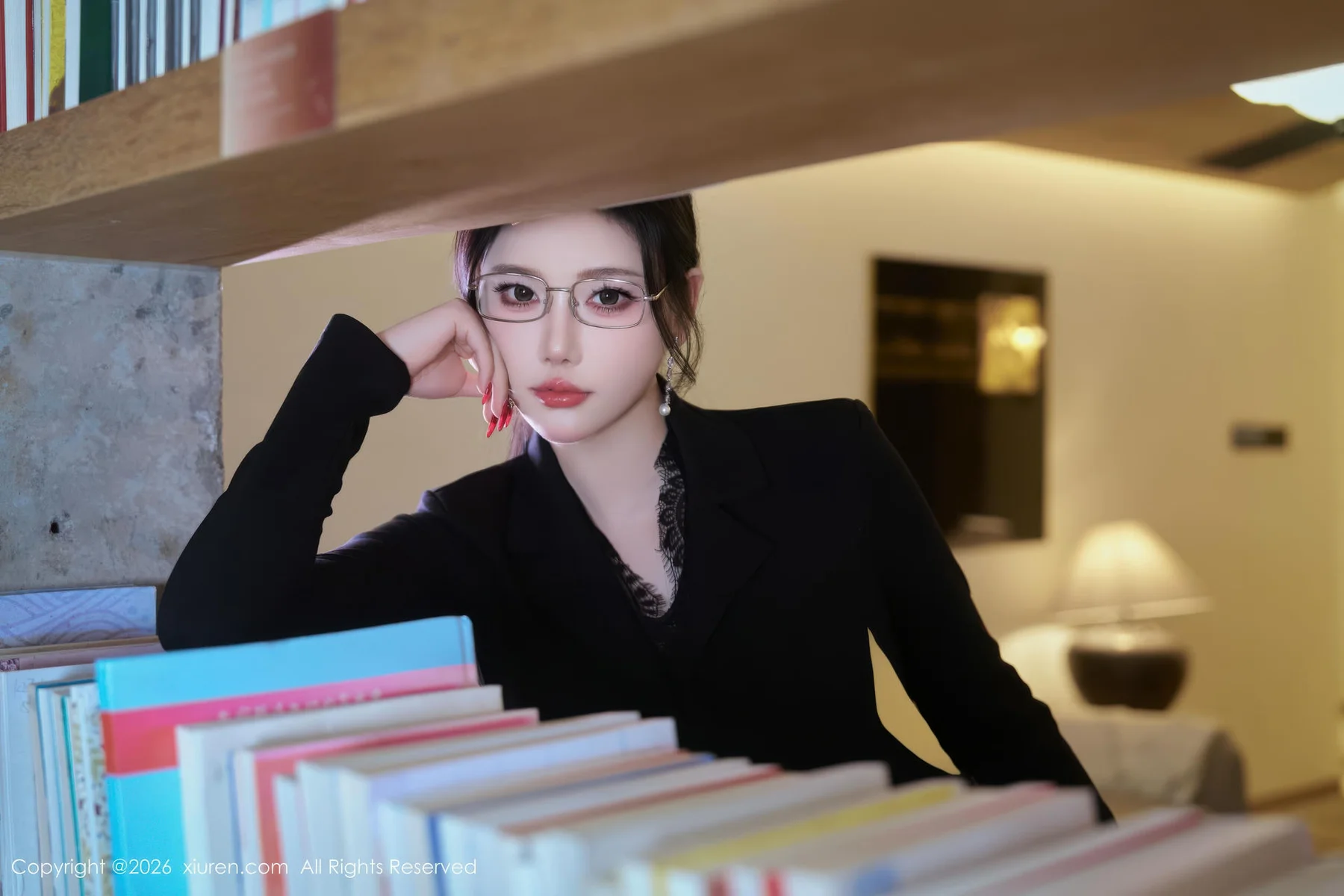 XiuRen 秀人 No.11230 杨晨晨黑色西服迷人身材 - 7