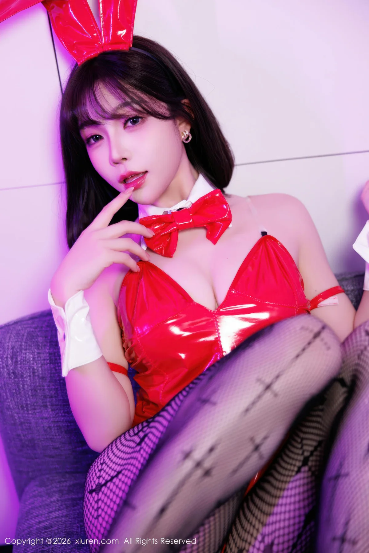 XiuRen 秀人 No.11252 莉芝荔枝 黑色连衣短裙 - 3