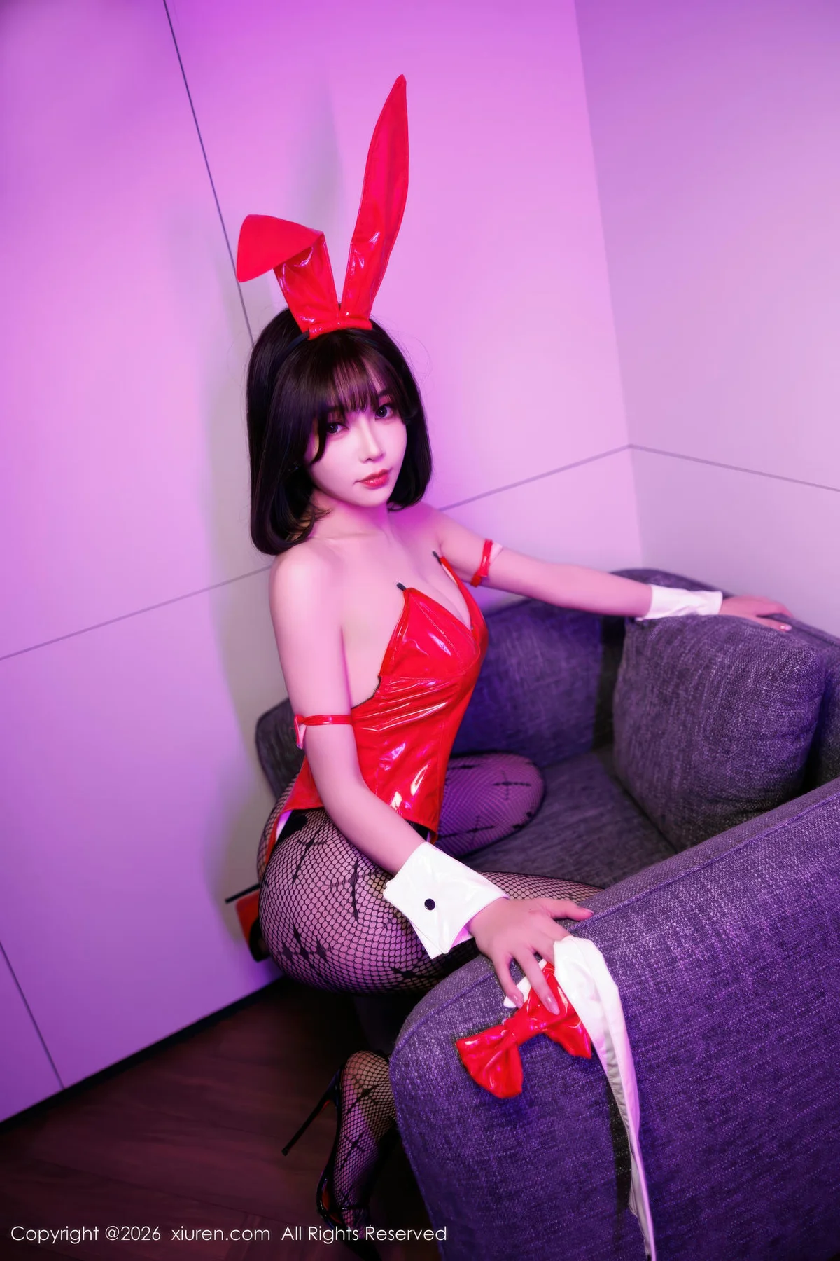 XiuRen 秀人 No.11252 莉芝荔枝 黑色连衣短裙 - 9