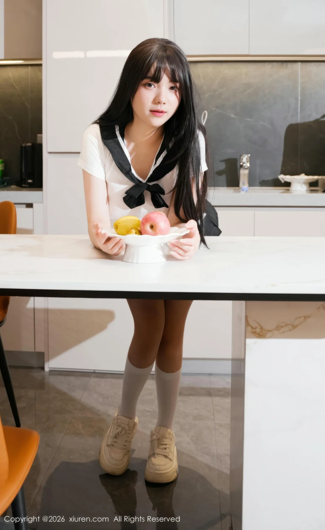 XiuRen 秀人 No.11256 软情 清纯少女黑色短裙 - 2